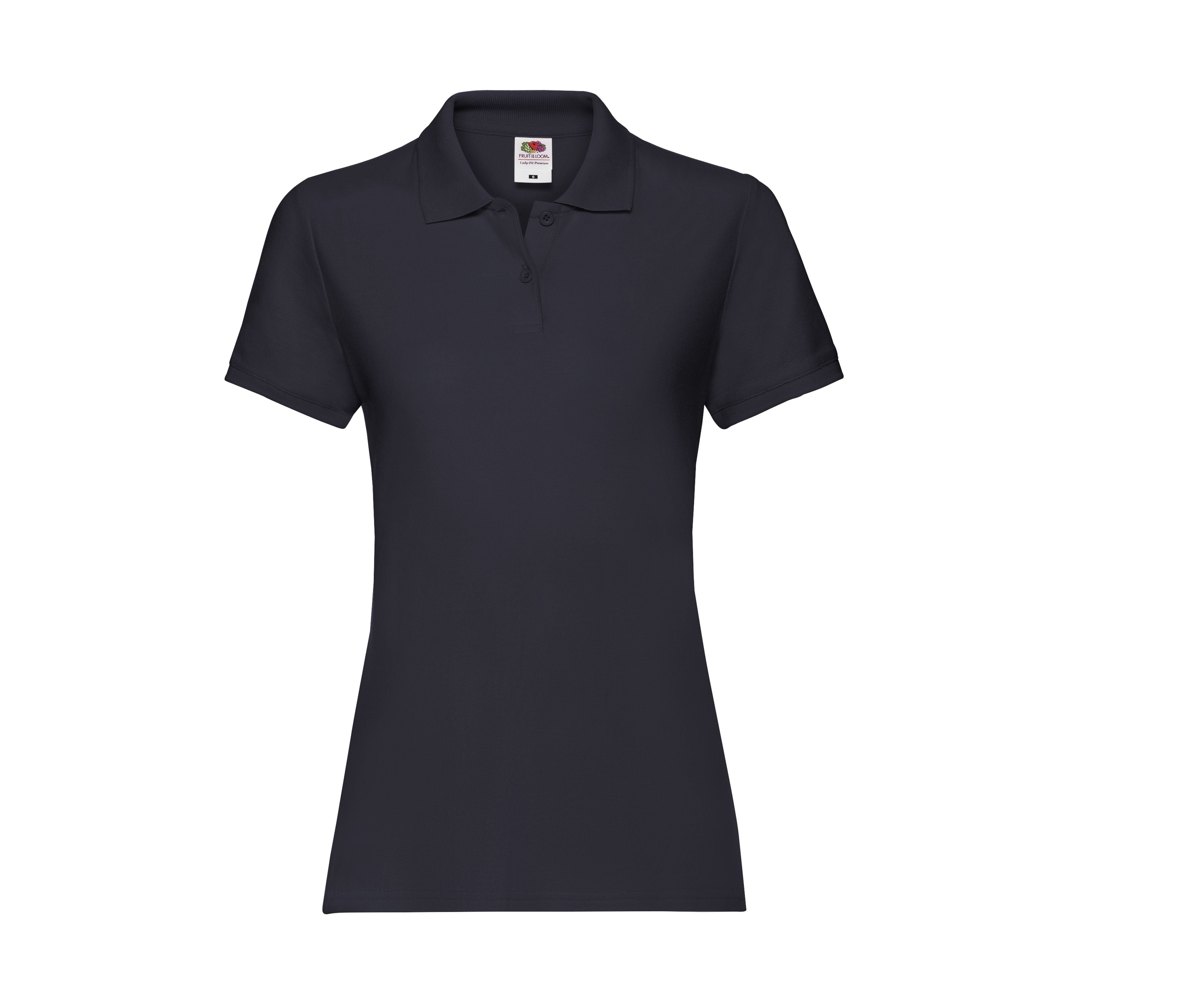 Polo Femme Coton 180 - Deep Navy
