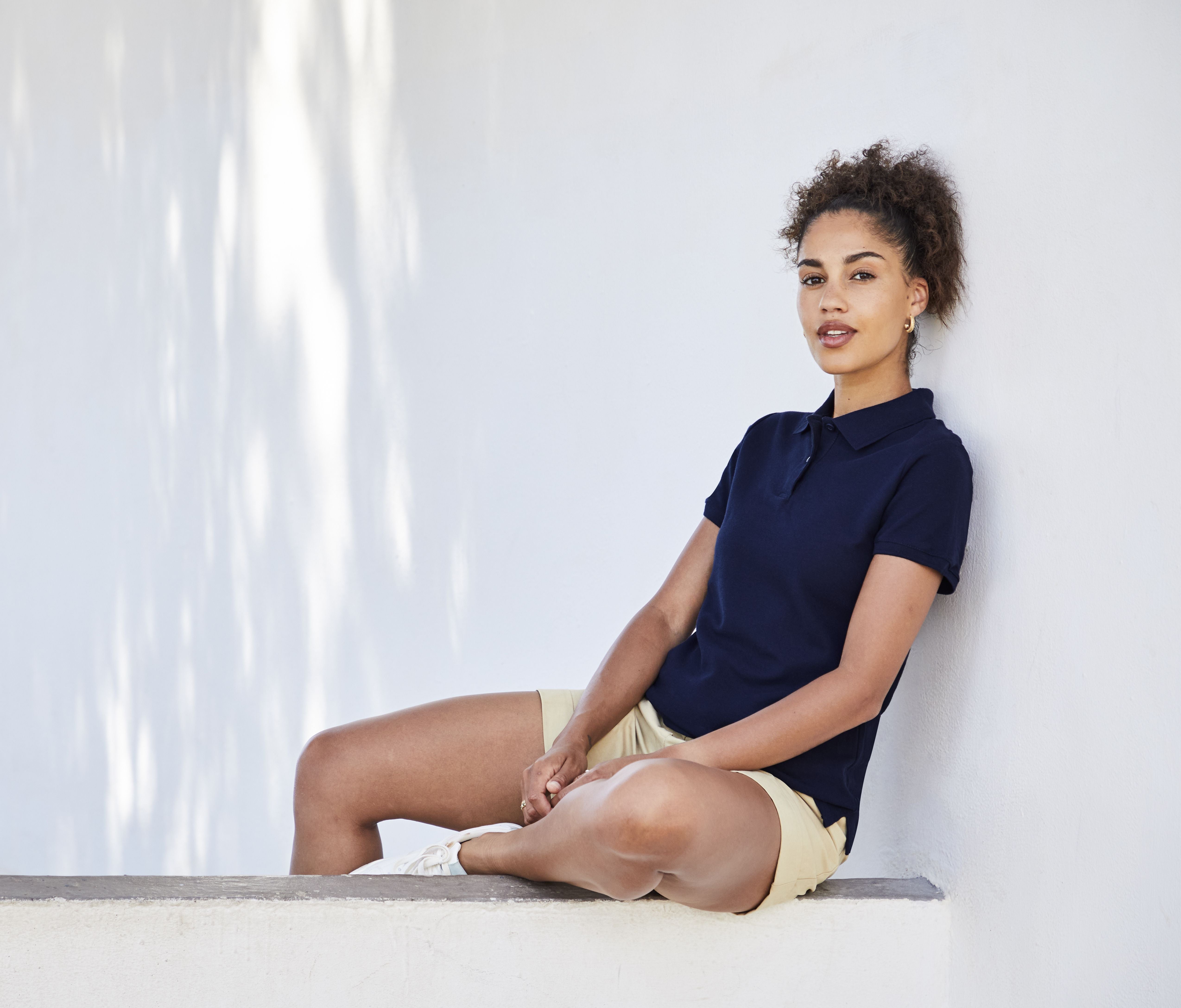 Polo femme coton 180