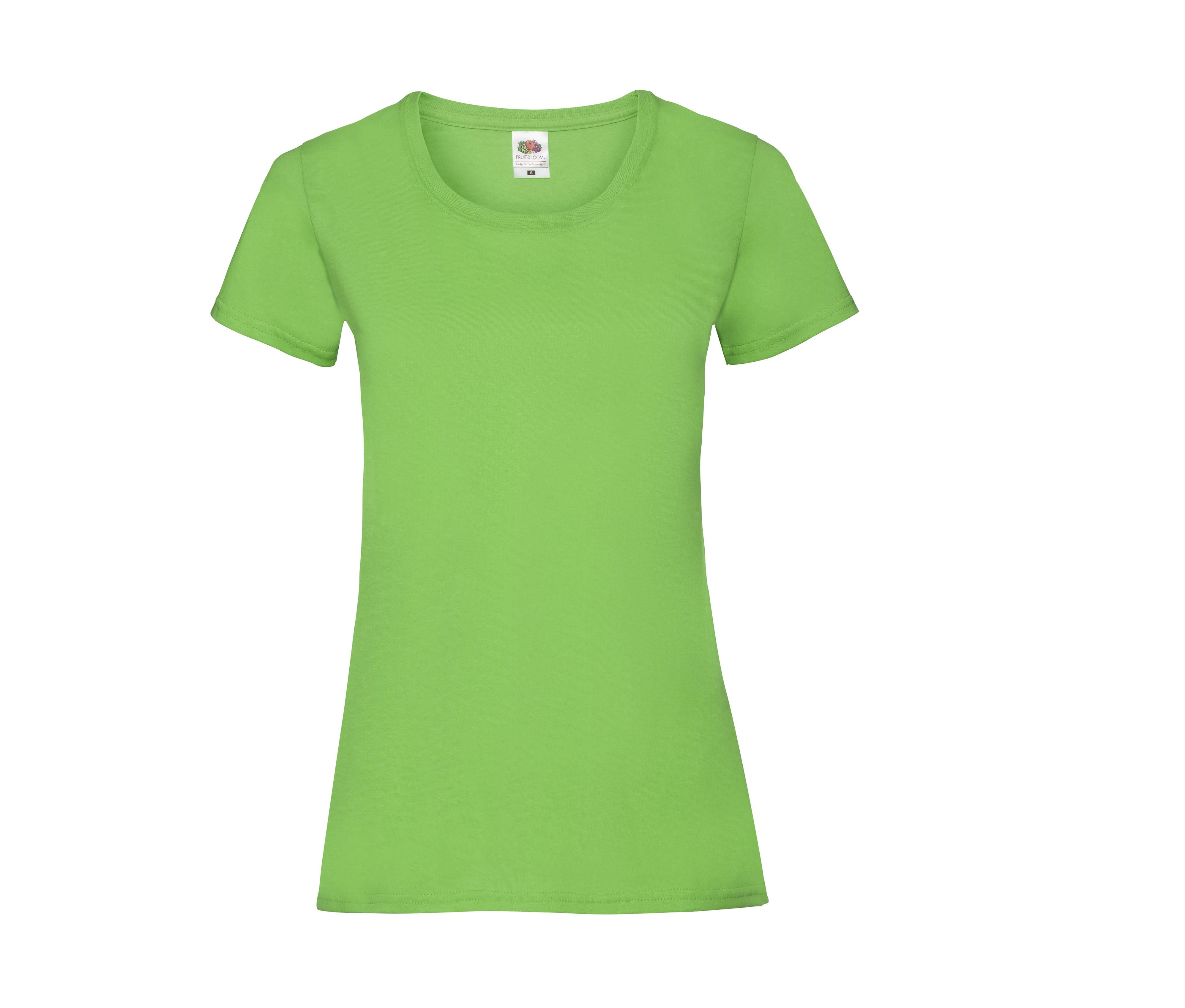 Tee-Shirt Femme Col Rond 160 - Lime