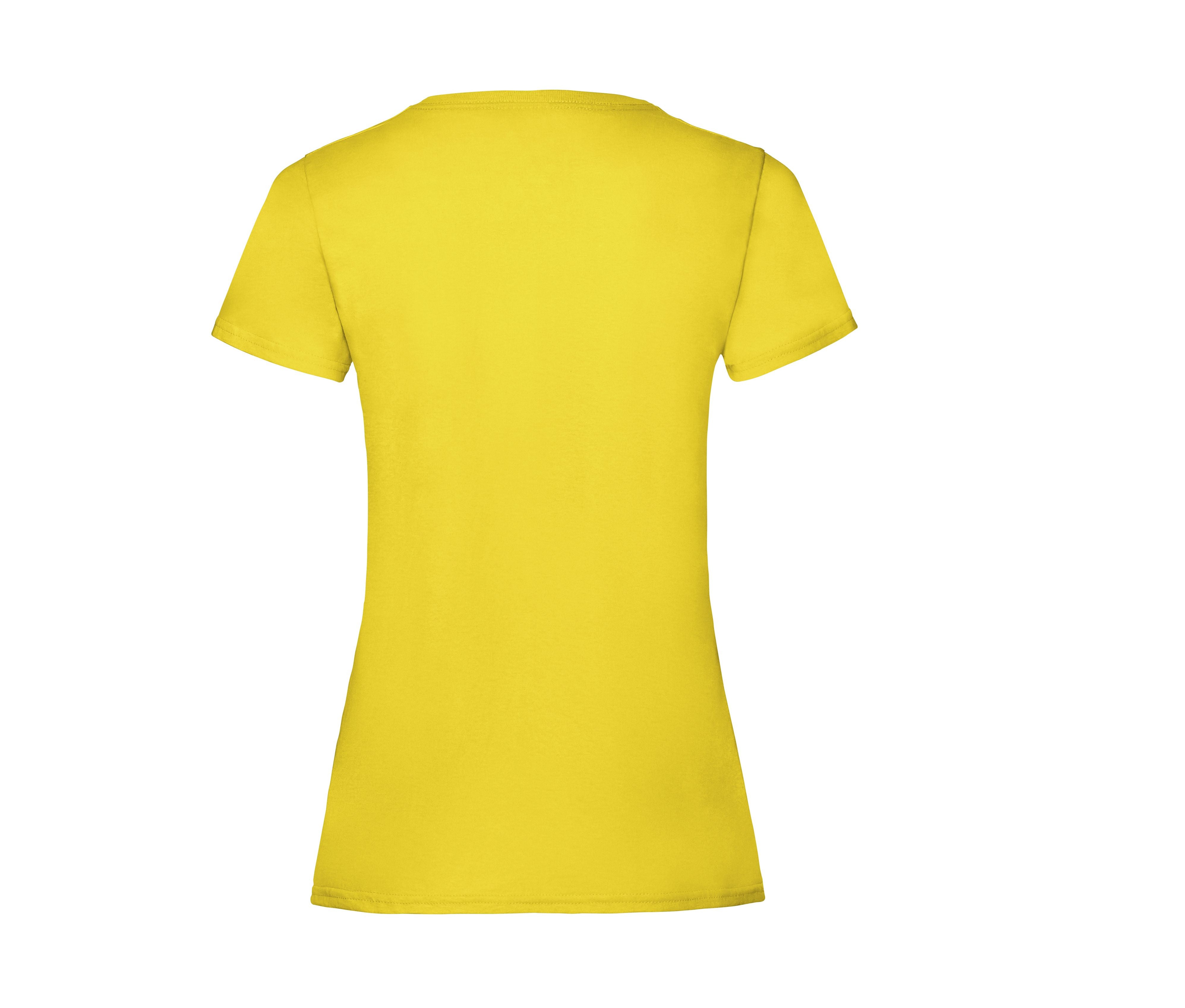 Tee-Shirt Femme Col Rond 160 - Yellow