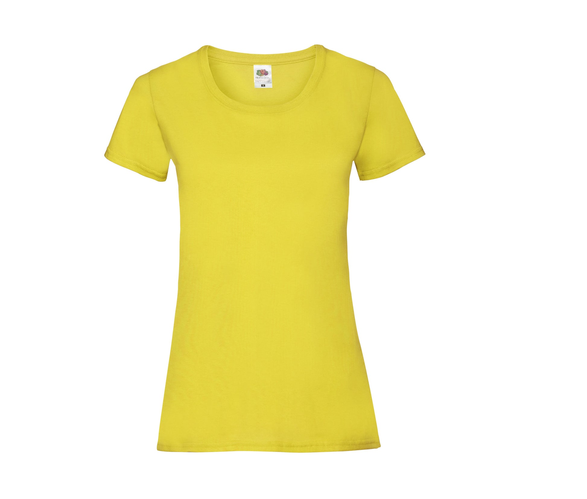 Tee-Shirt Femme Col Rond 160 - Yellow