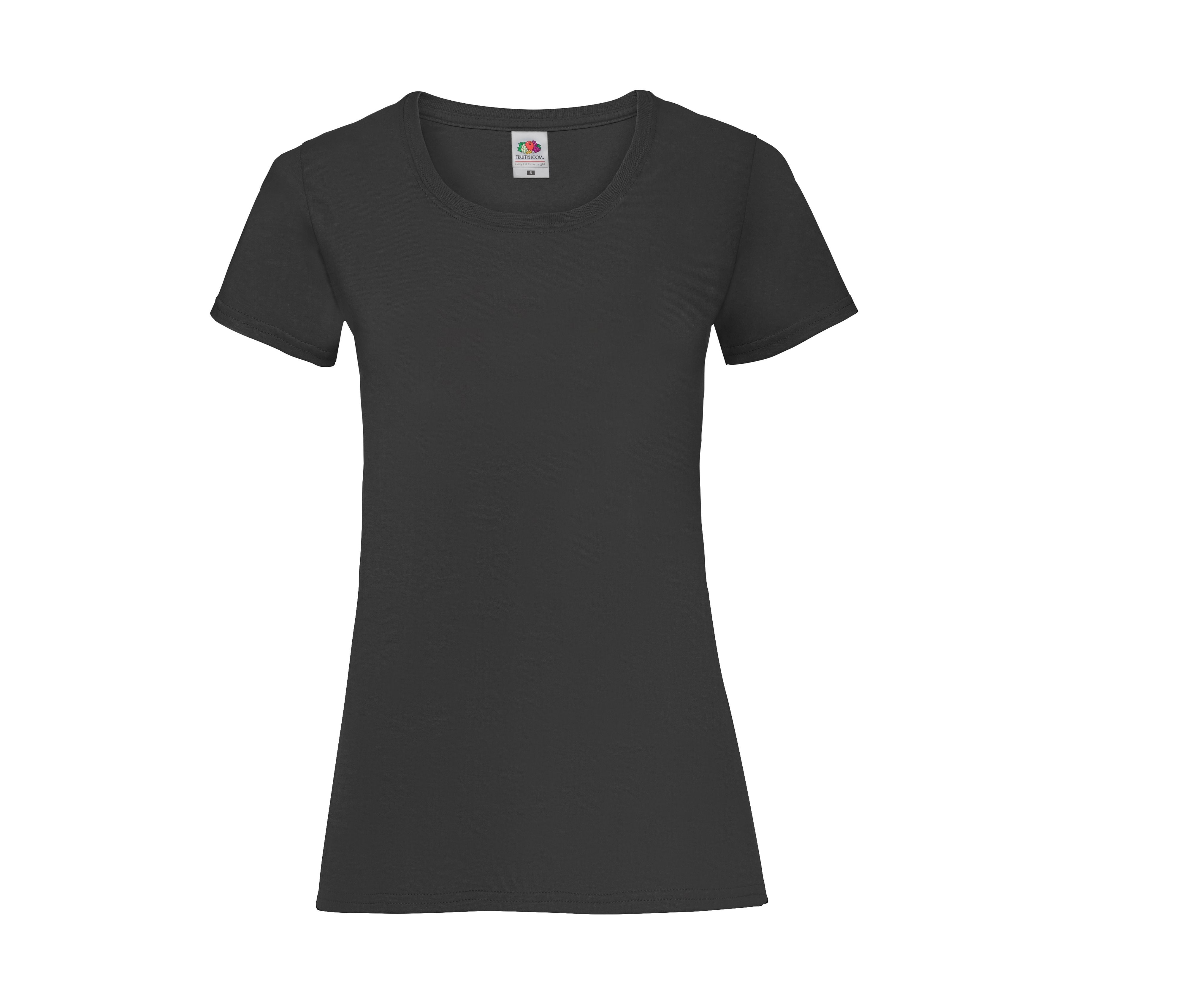 Tee-Shirt Femme Col Rond 160 - Black