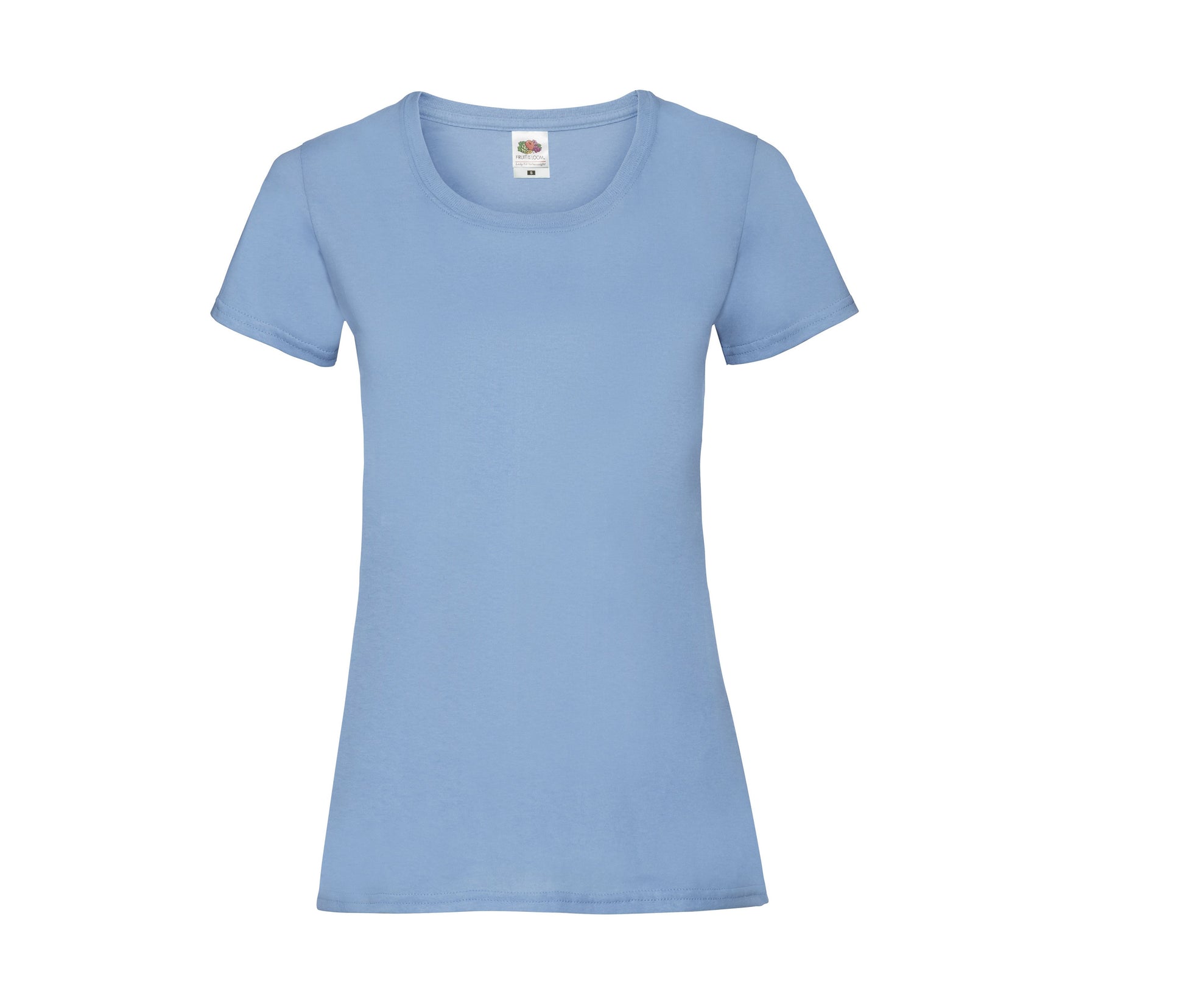 Tee-Shirt Femme Col Rond 160 - Sky Blue