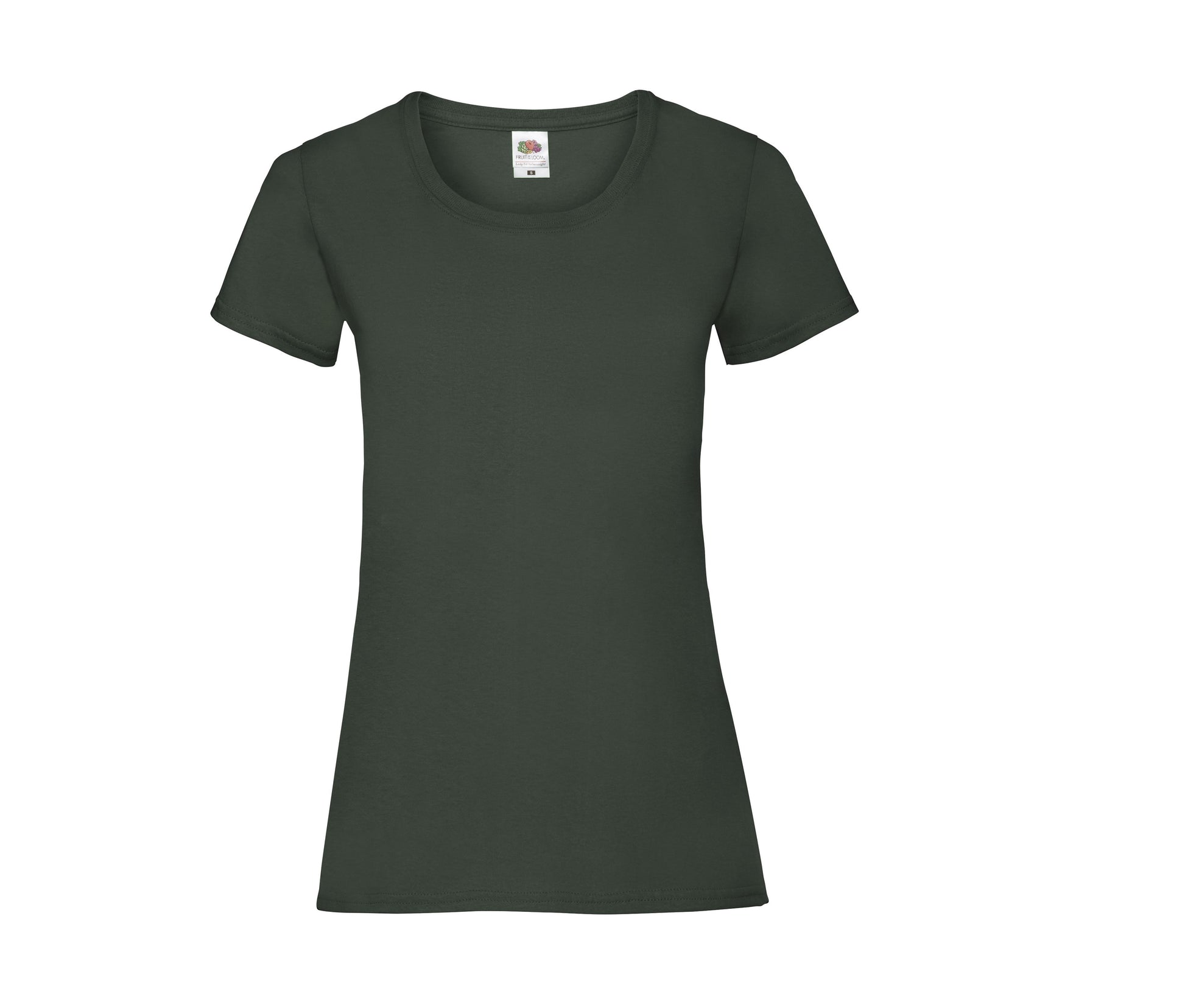 Tee-Shirt Femme Col Rond 160 - Bottle Green
