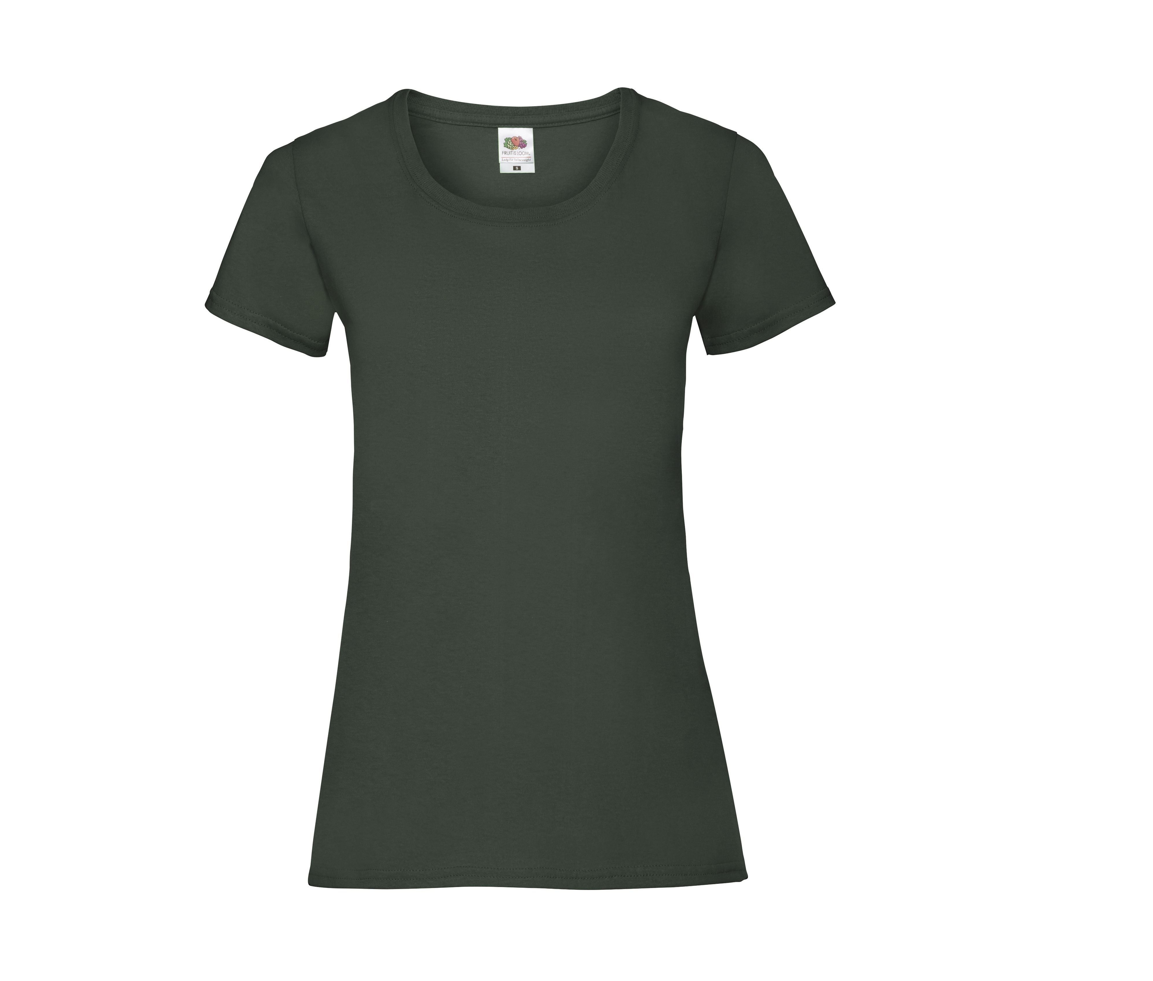 Tee-Shirt Femme Col Rond 160 - Bottle Green