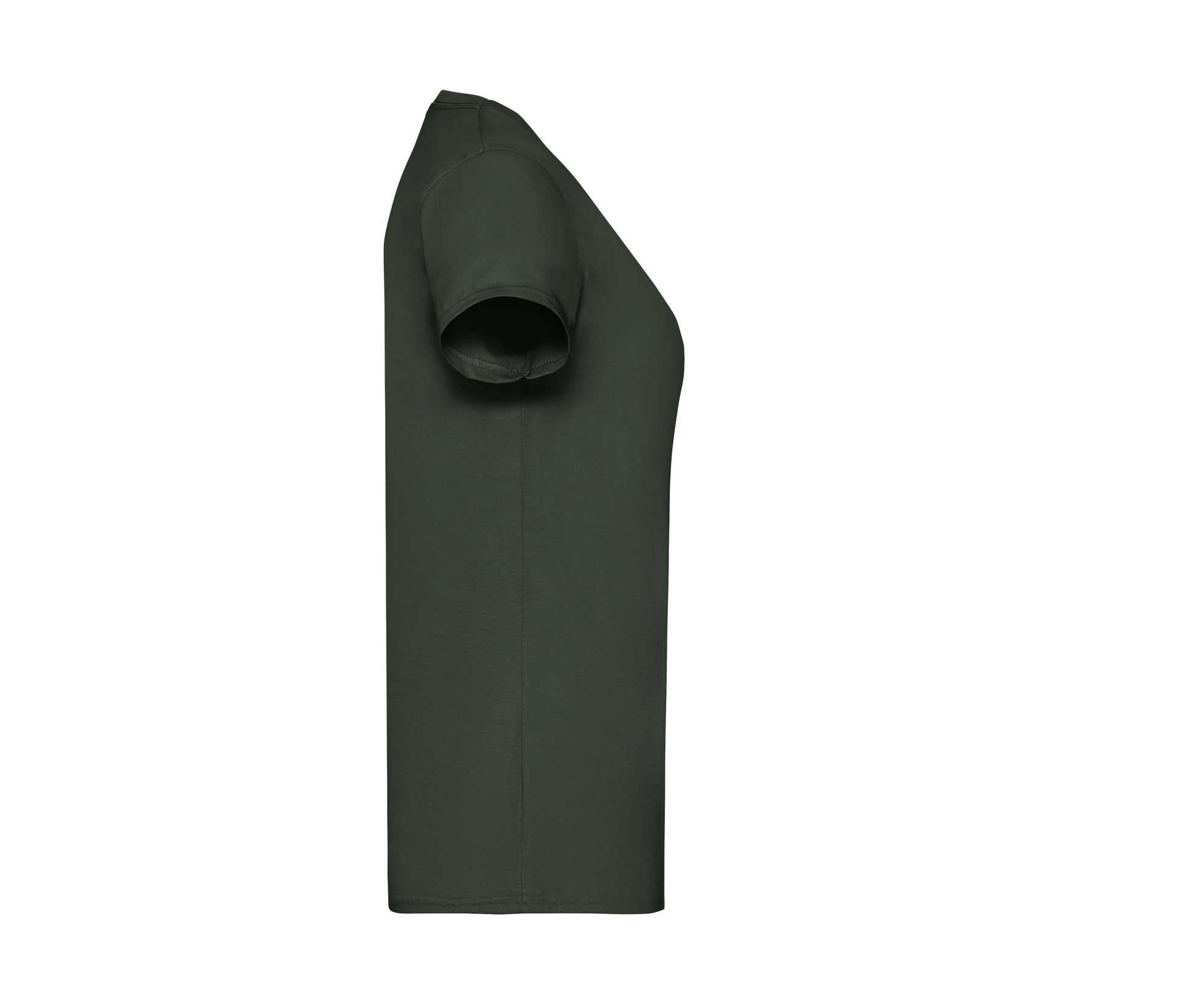 Tee-Shirt Femme Col Rond 160 - Bottle Green