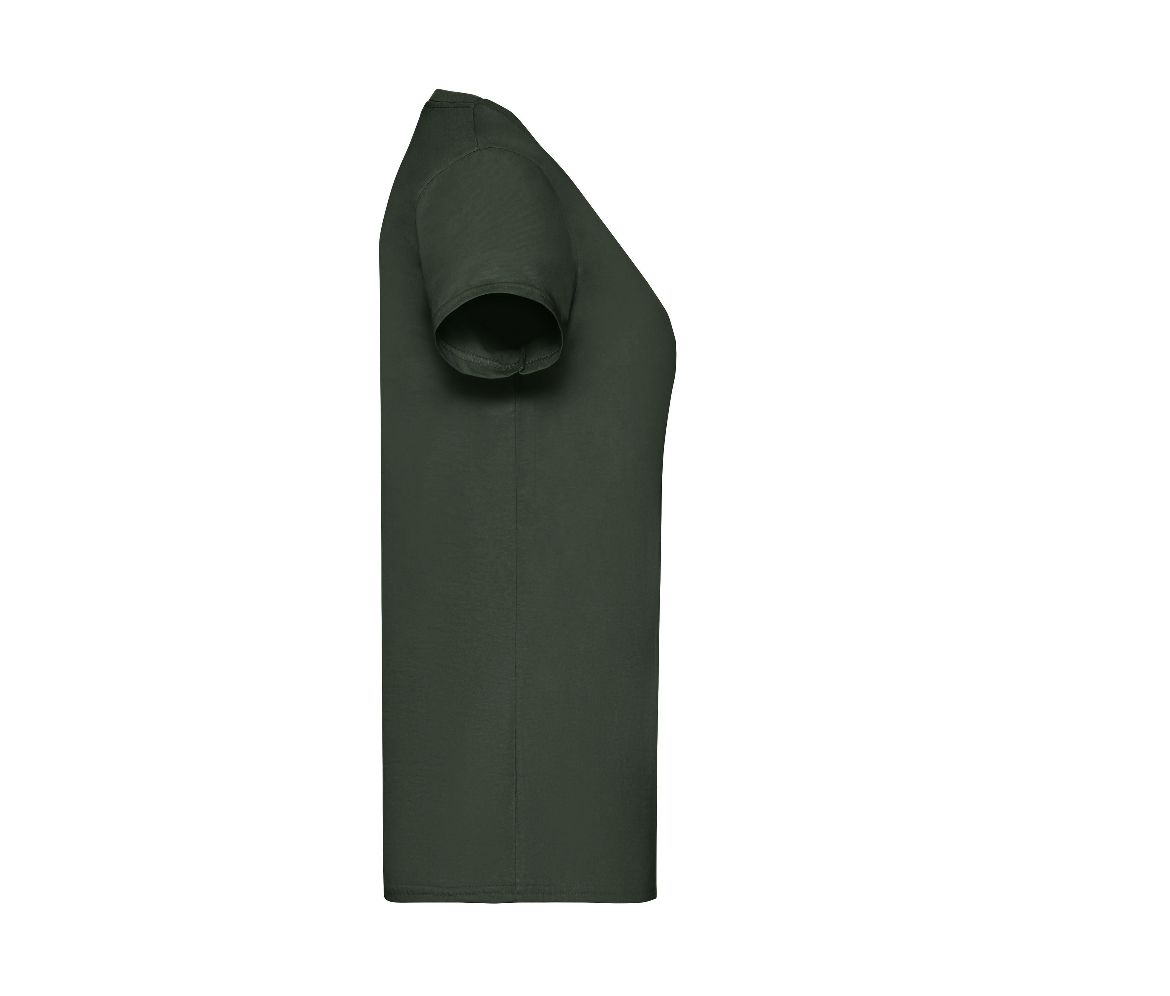 Tee-Shirt Femme Col Rond 160 - Bottle Green