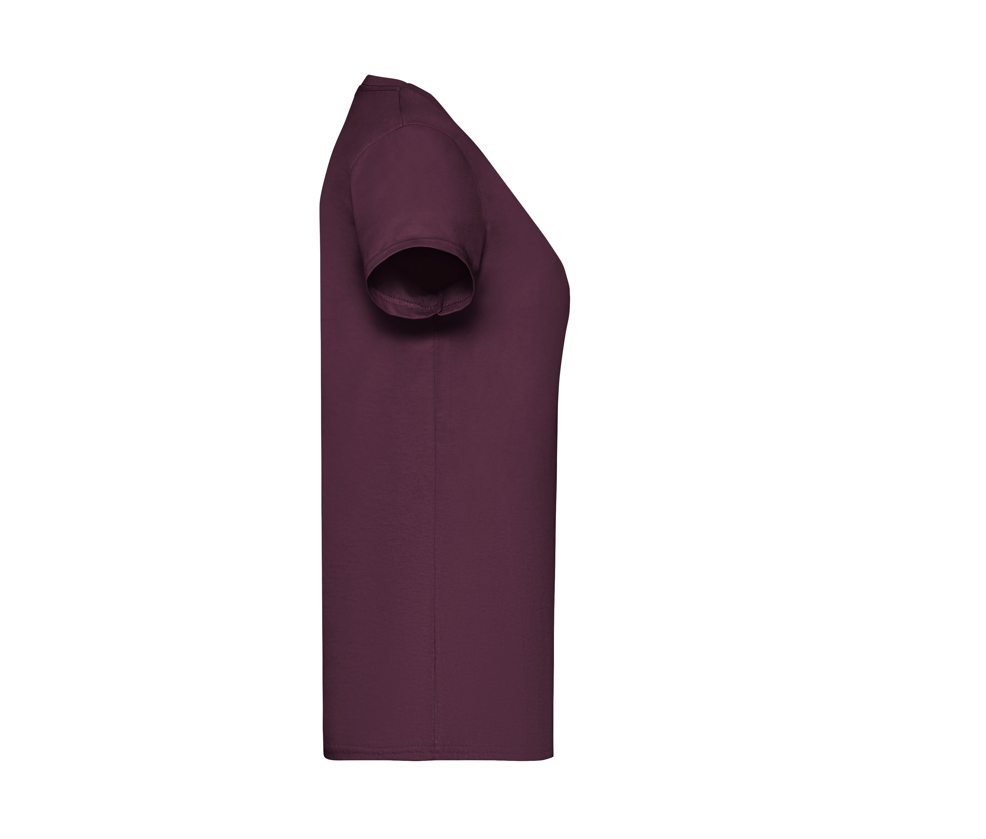 Tee-Shirt Femme Col Rond 160 - Burgundy