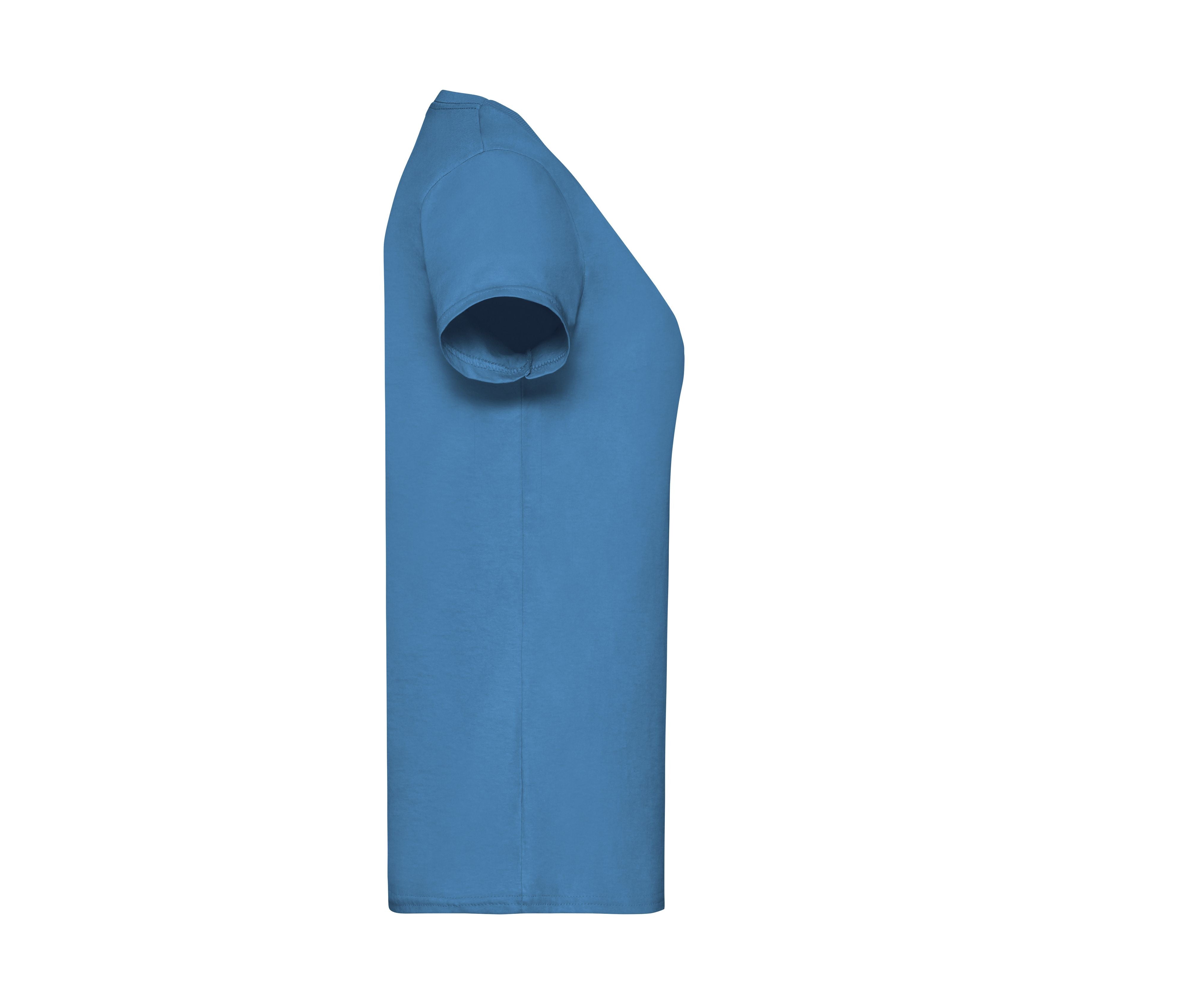 Tee-Shirt Femme Col Rond 160 - Azure Blue