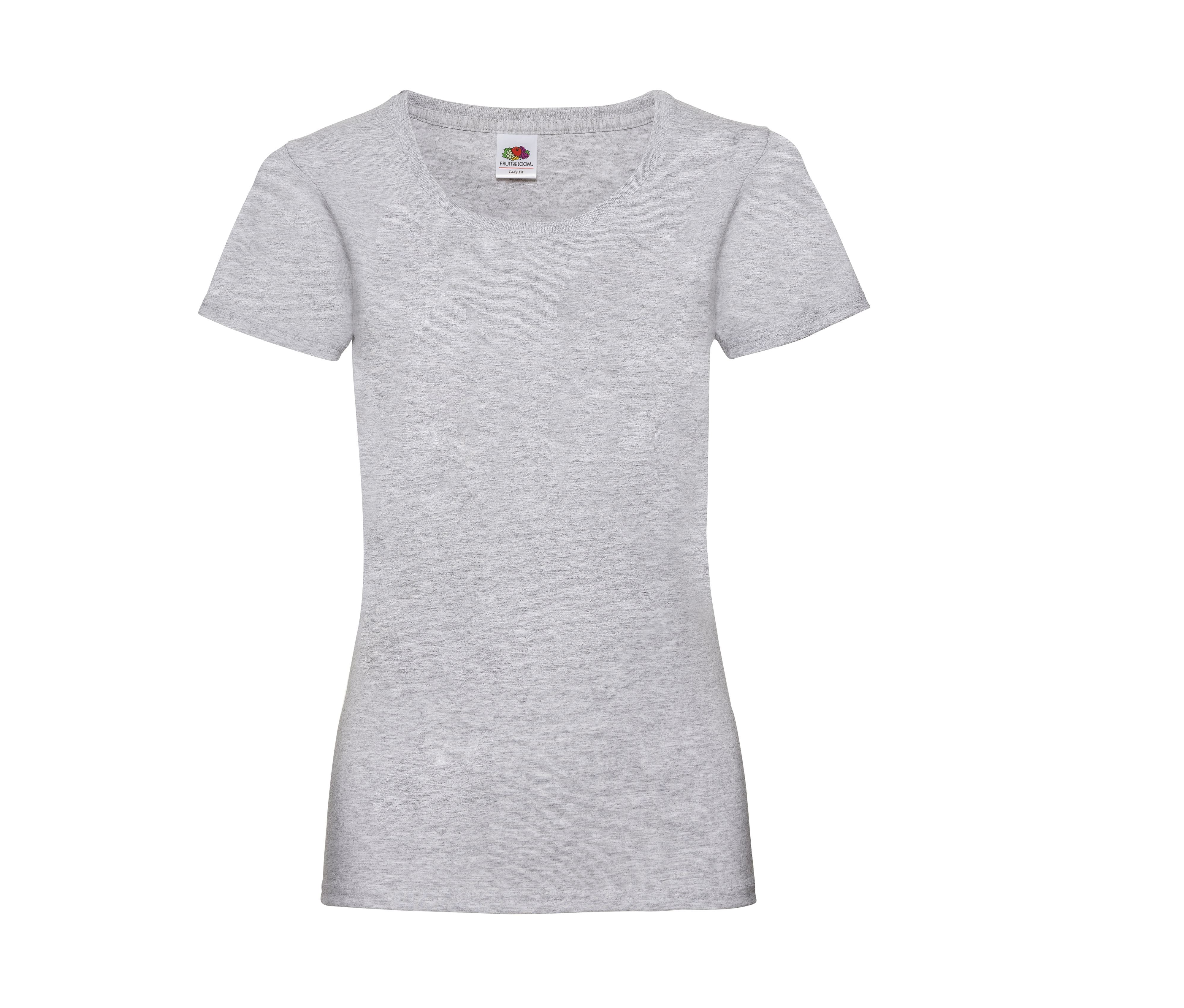 Tee-Shirt Femme Col Rond 160 - Heather Grey