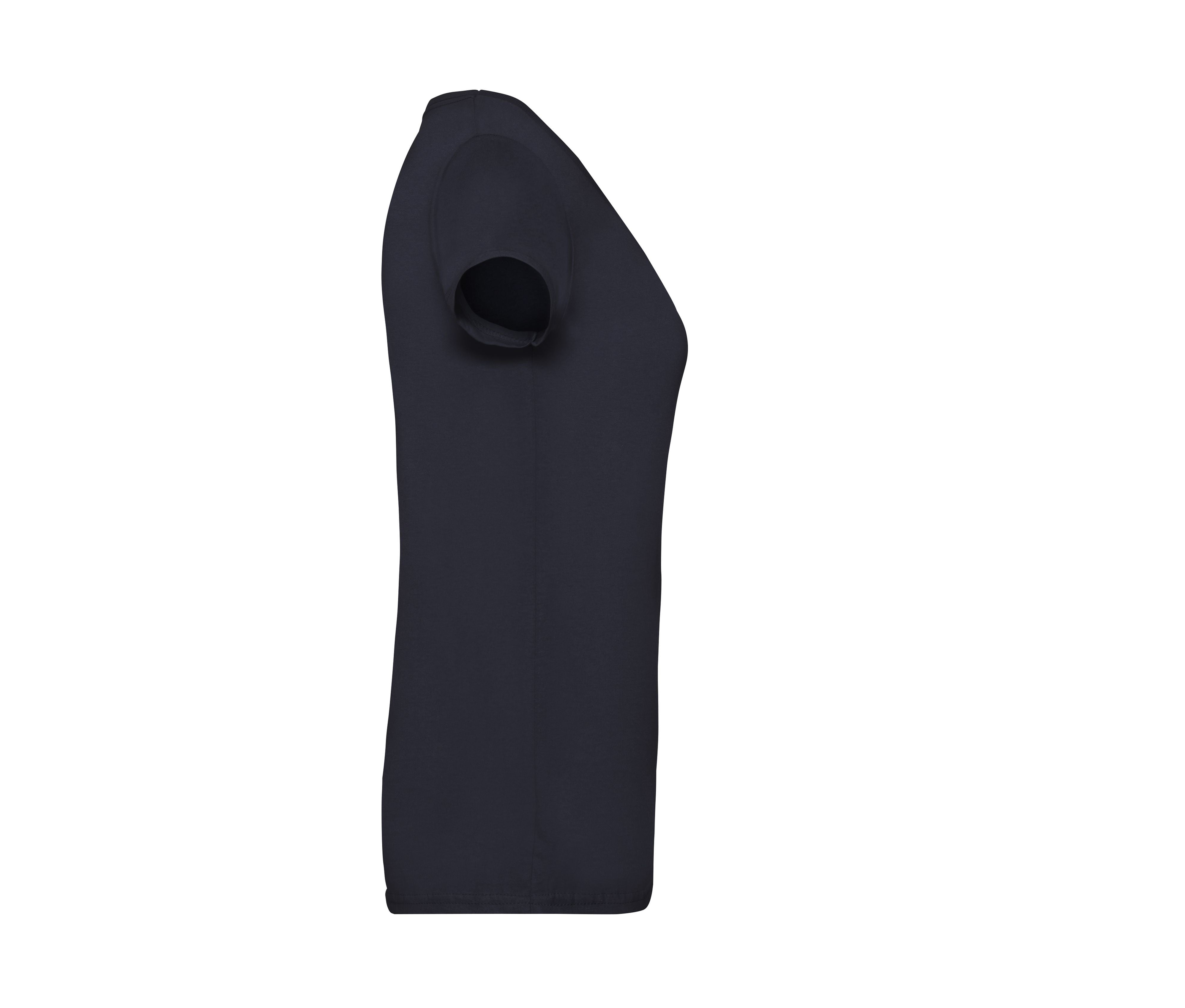 Tee-Shirt Col V Femme Valueweight - Deep Navy