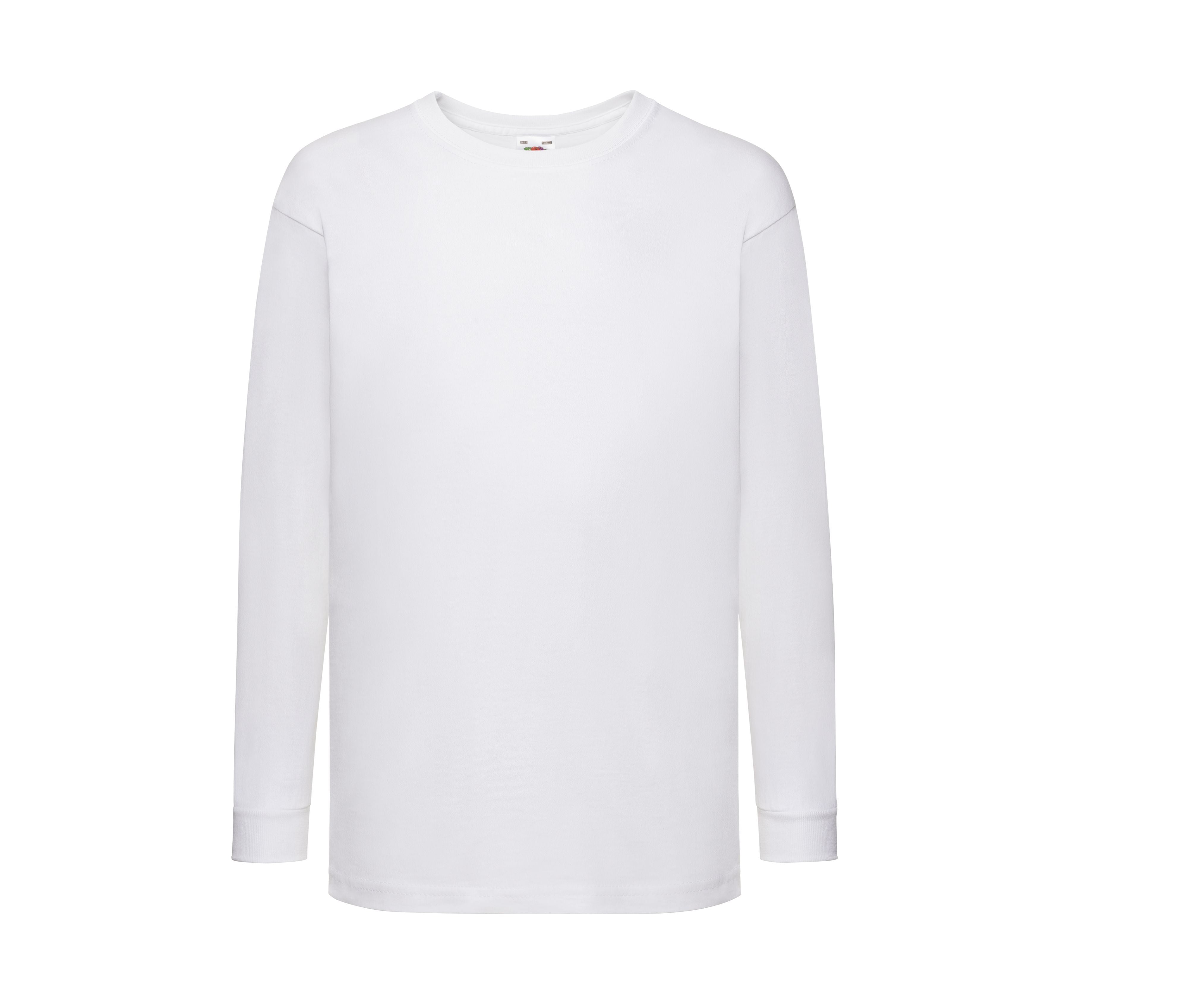 Tee-Shirt Manches Longues Enfant - White