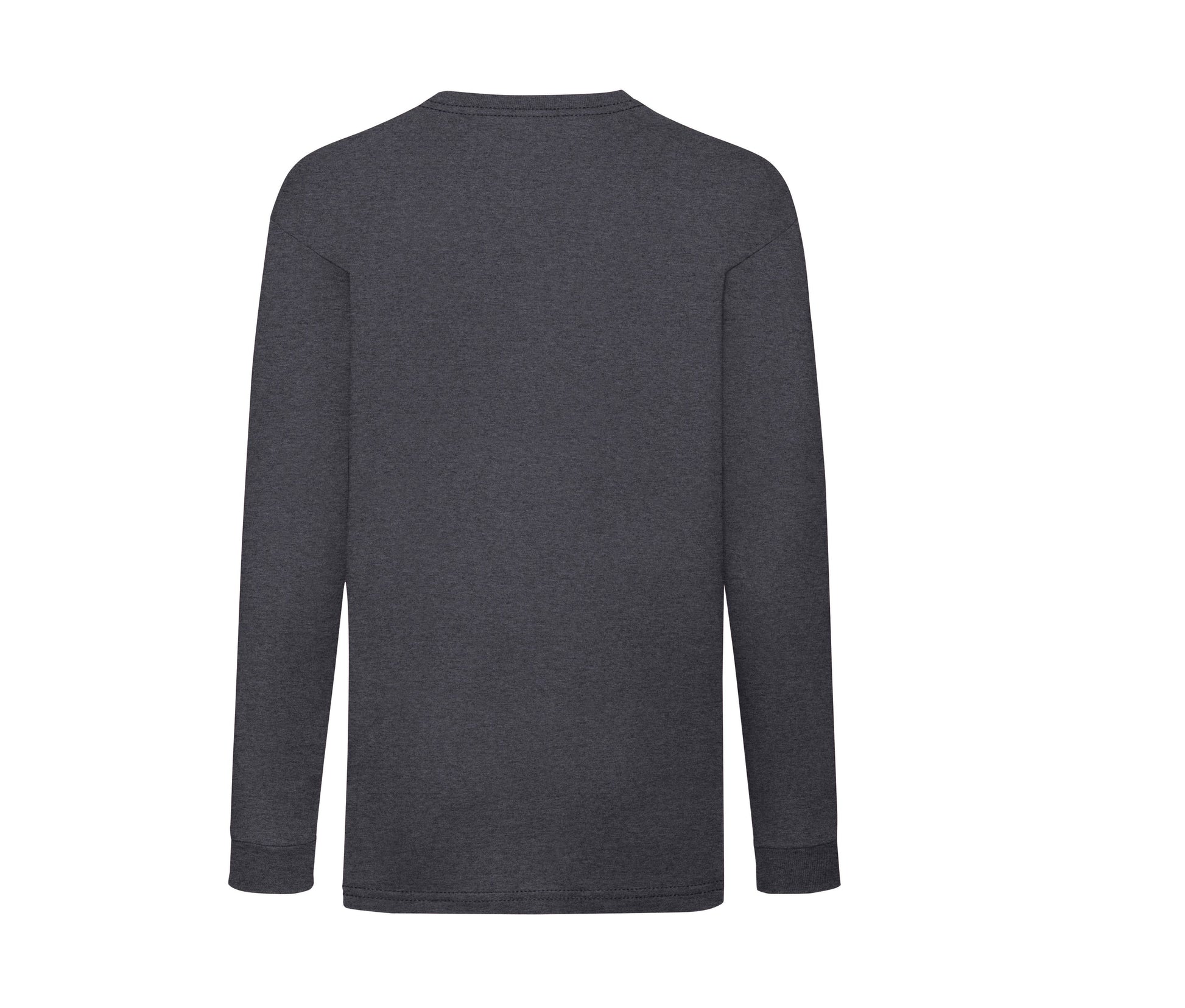Tee-Shirt Manches Longues Enfant - Dark Heather Grey