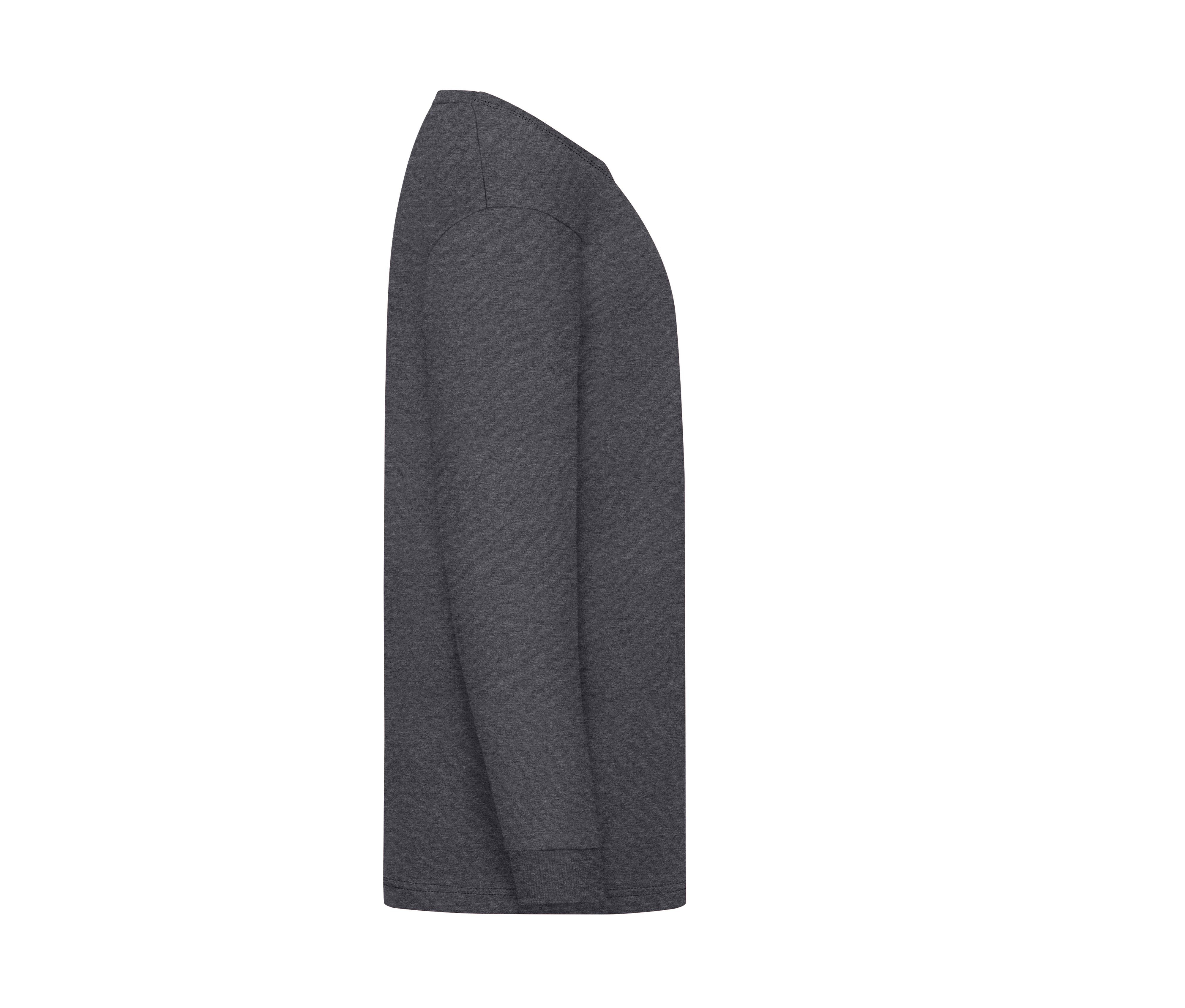 Tee-Shirt Manches Longues Enfant - Dark Heather Grey