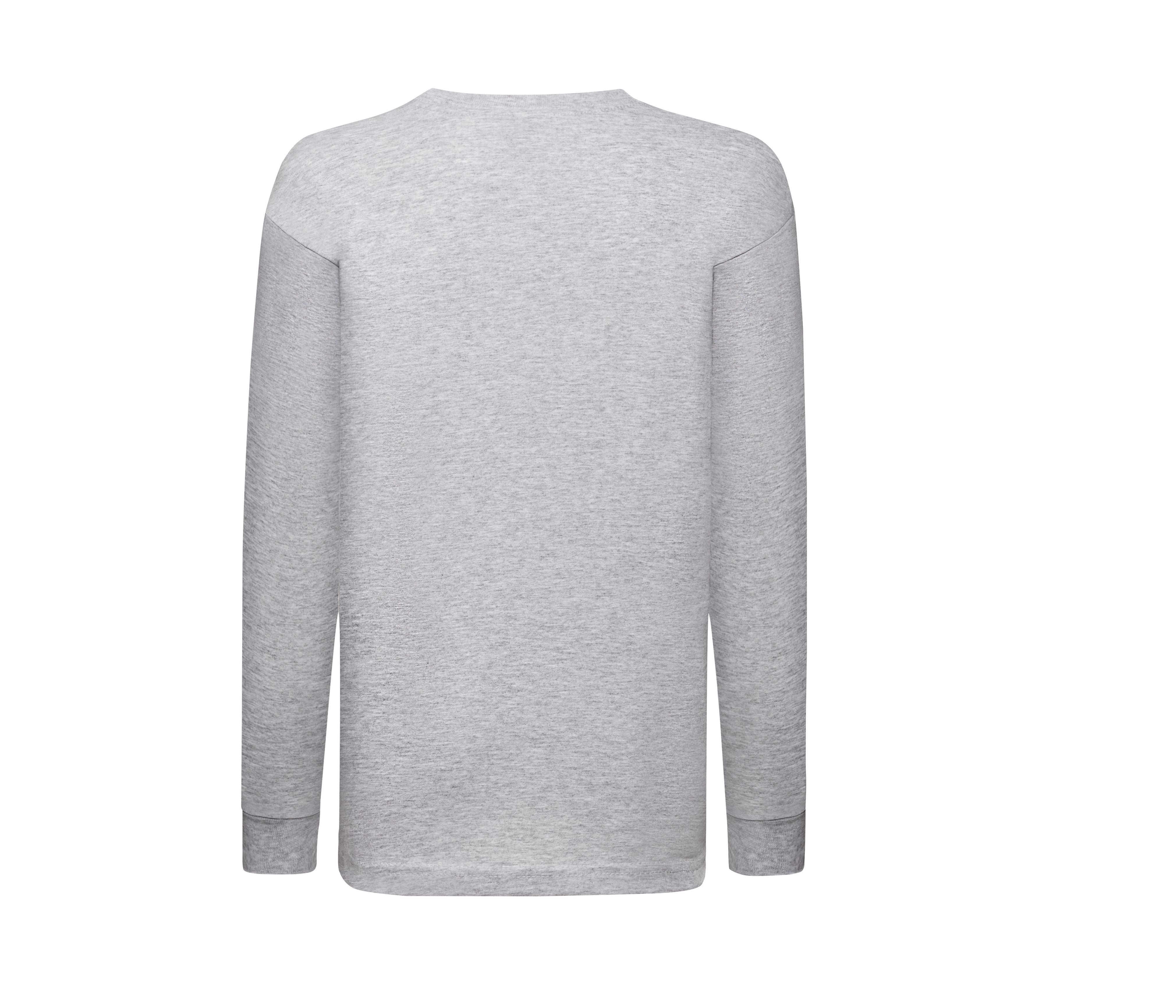 Tee-Shirt Manches Longues Enfant - Heather Grey