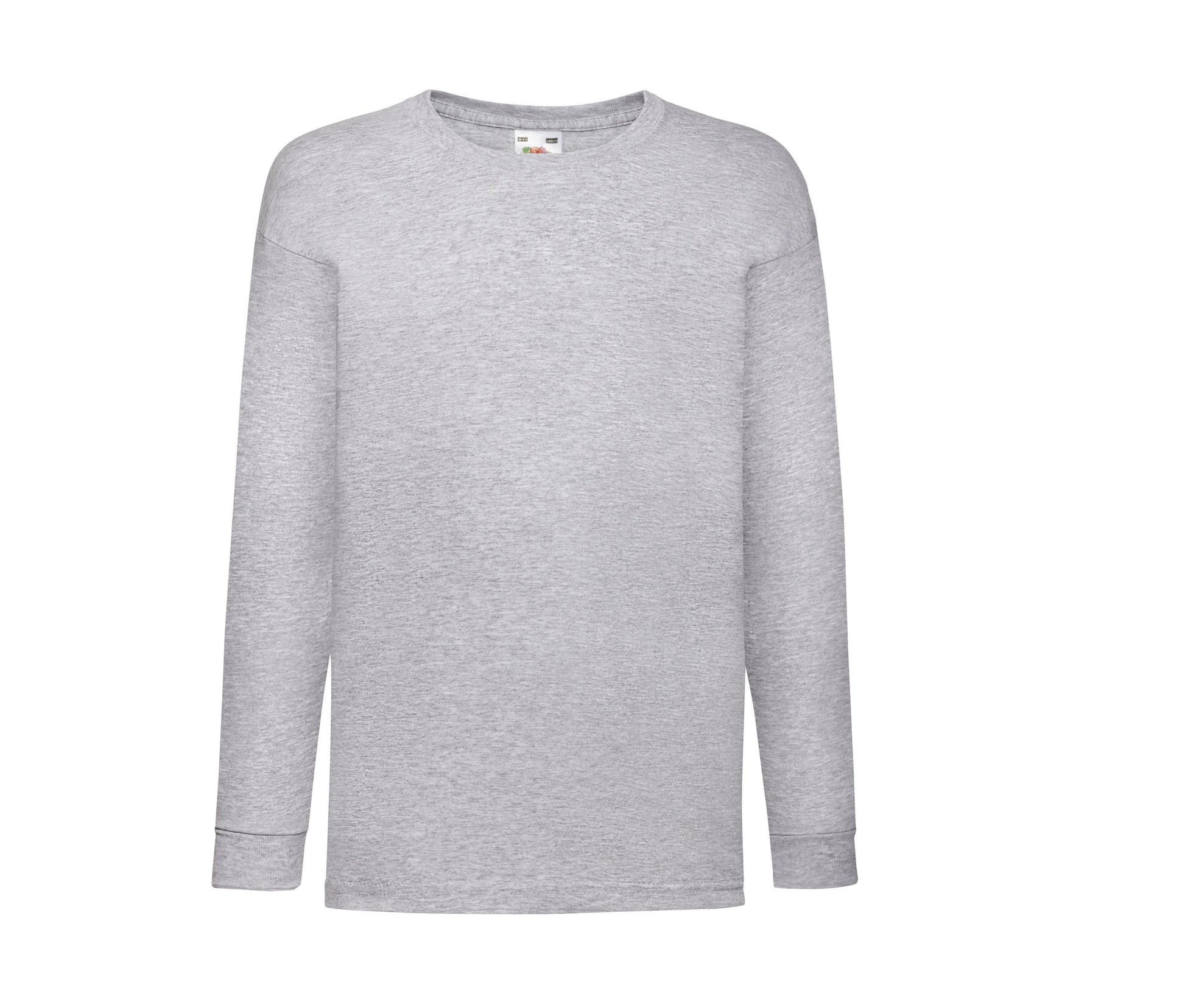 Tee-Shirt Manches Longues Enfant - Heather Grey