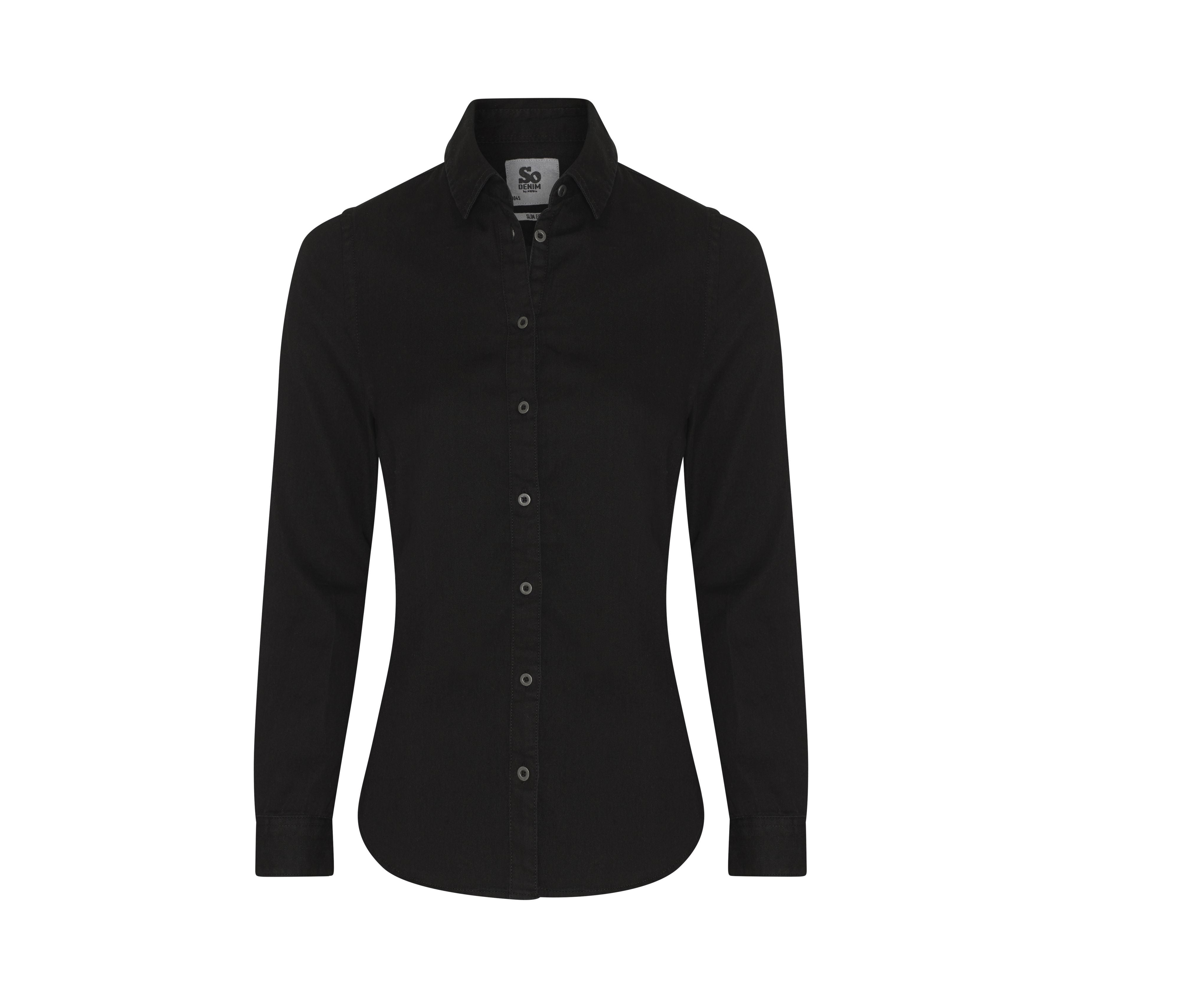 Chemise en Jean Femme Lucy - Black