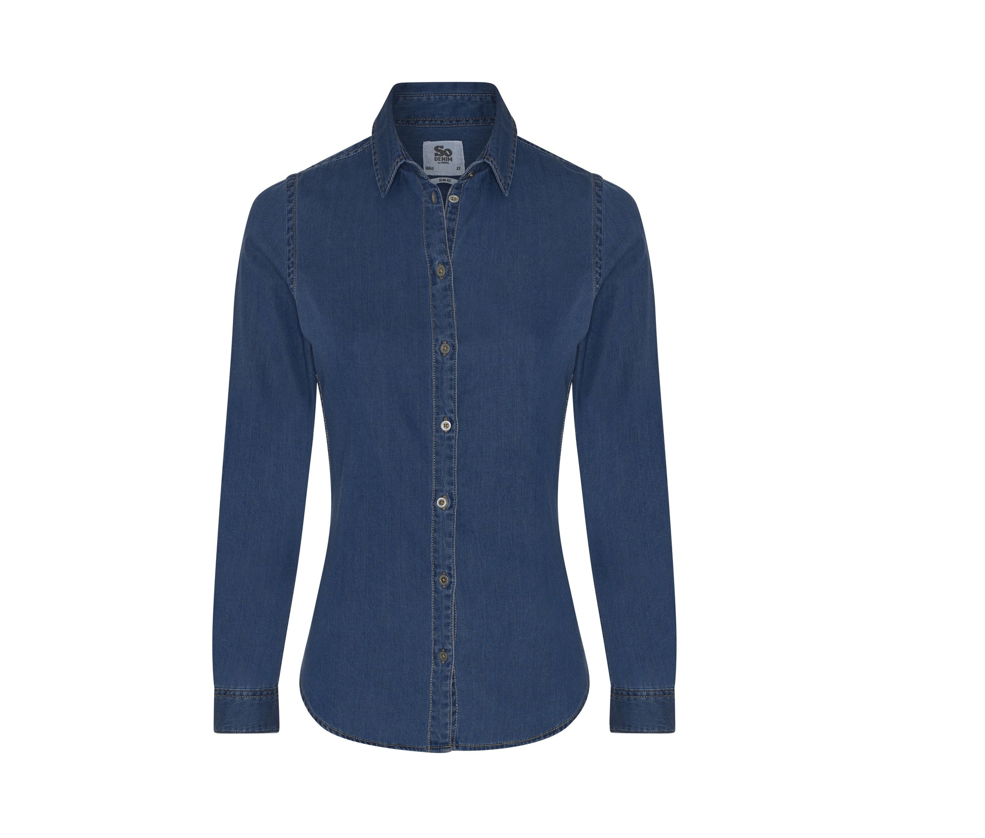 Chemise en Jean Femme Lucy - Dark Blue Wash