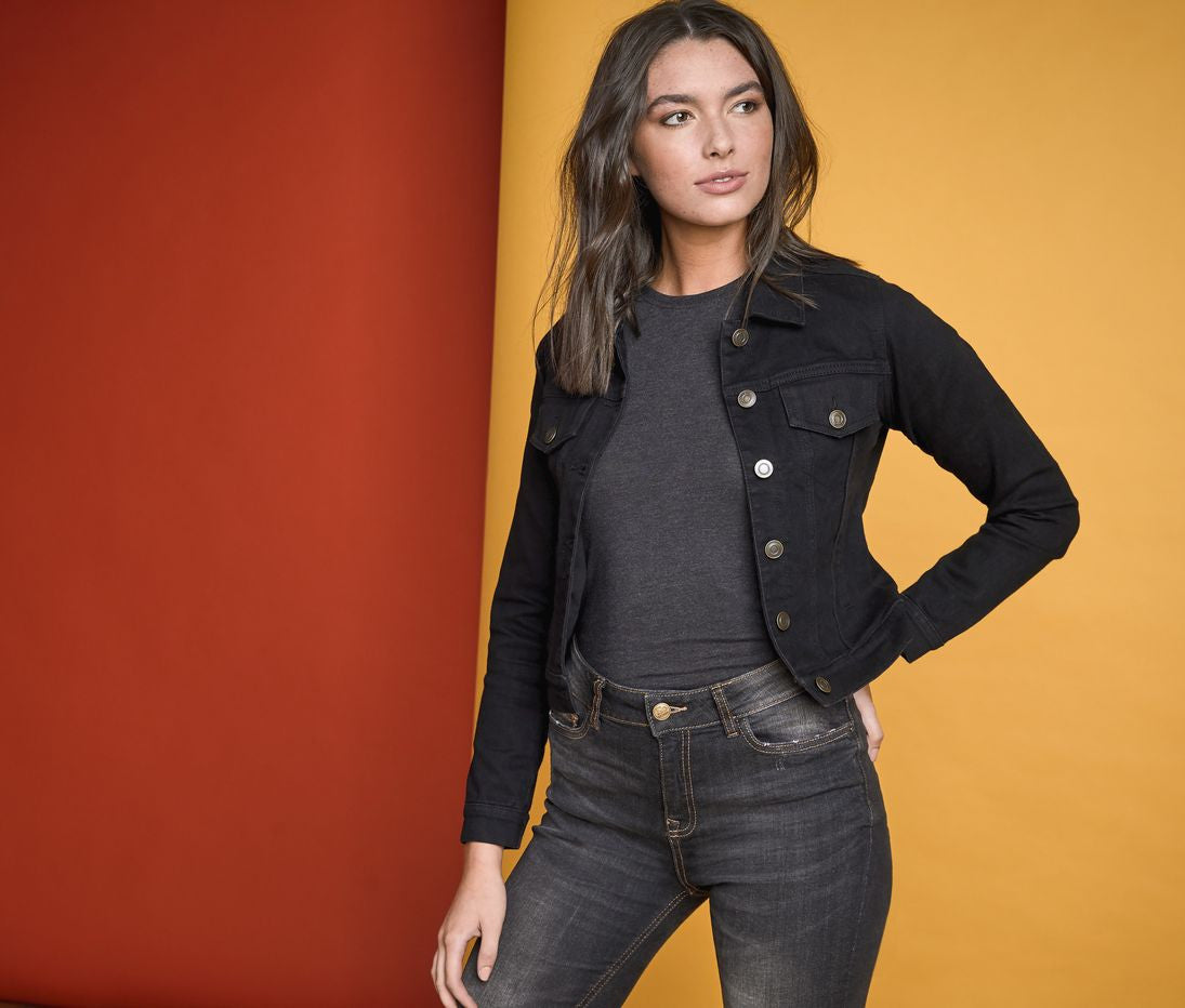Veste en jean femme