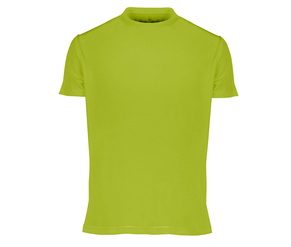 Tee-Shirt Respirant Sans Étiquette de Marque Homme - Lime