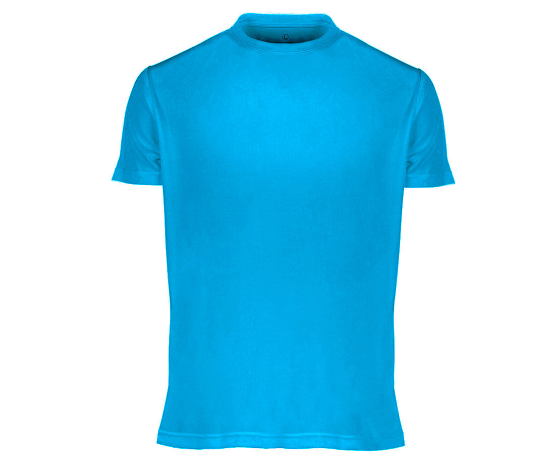 Tee-Shirt Respirant Sans Étiquette de Marque Homme - Electric Blue