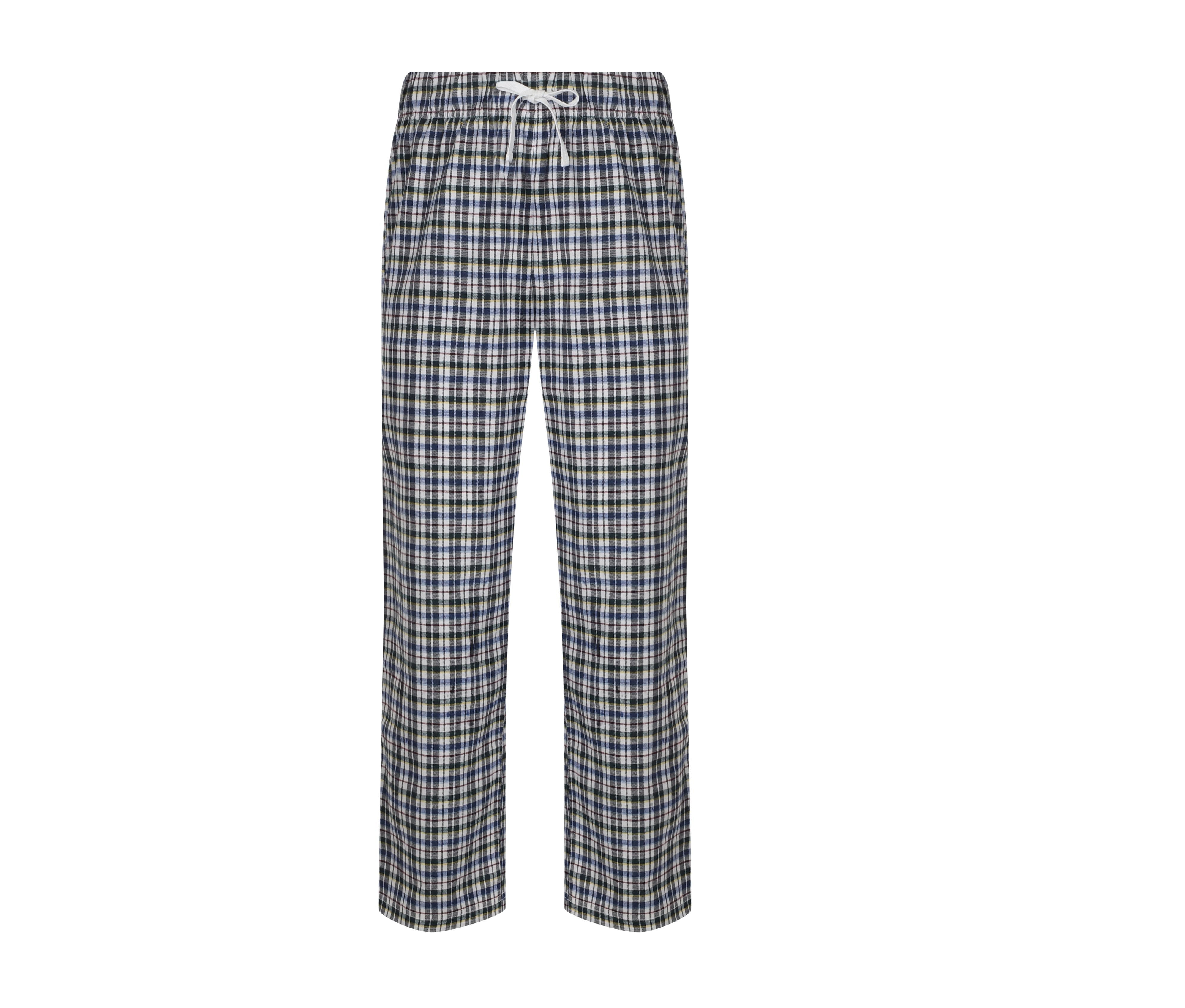 Pantalon de Pyjama Homme - White/multi Check