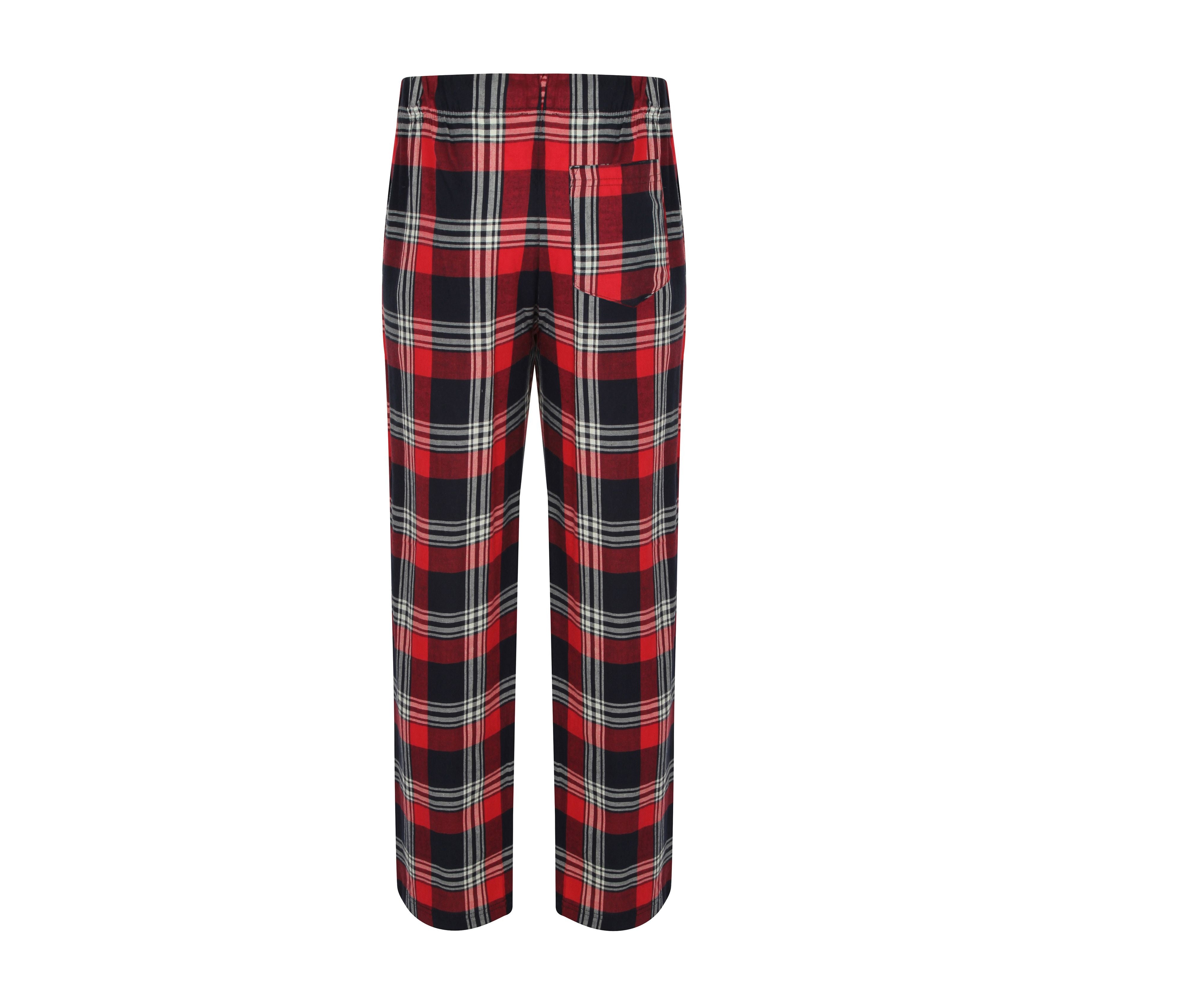 Pantalon de Pyjama Homme - Red/navy Check