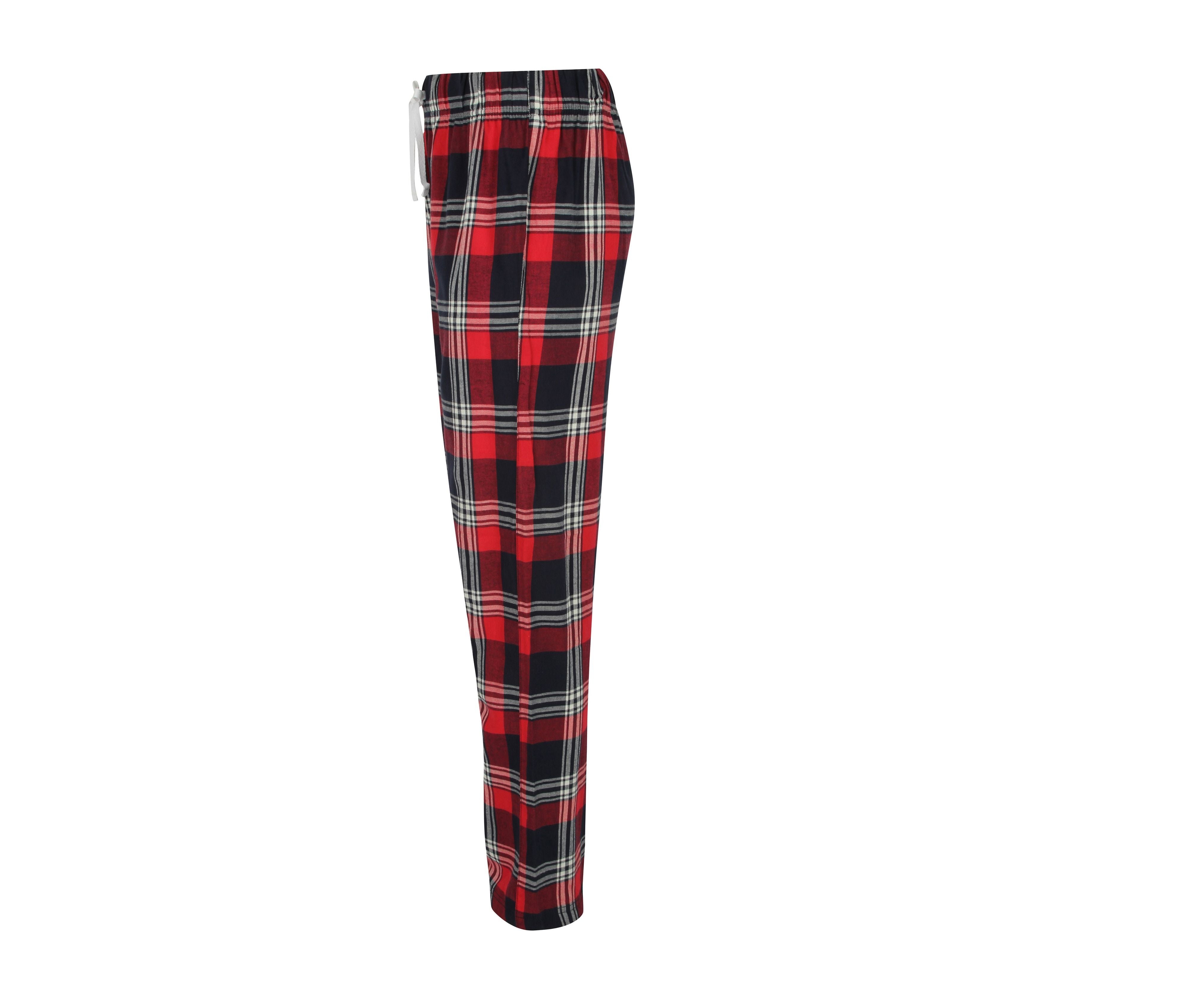 Pantalon de Pyjama Homme - Red/navy Check
