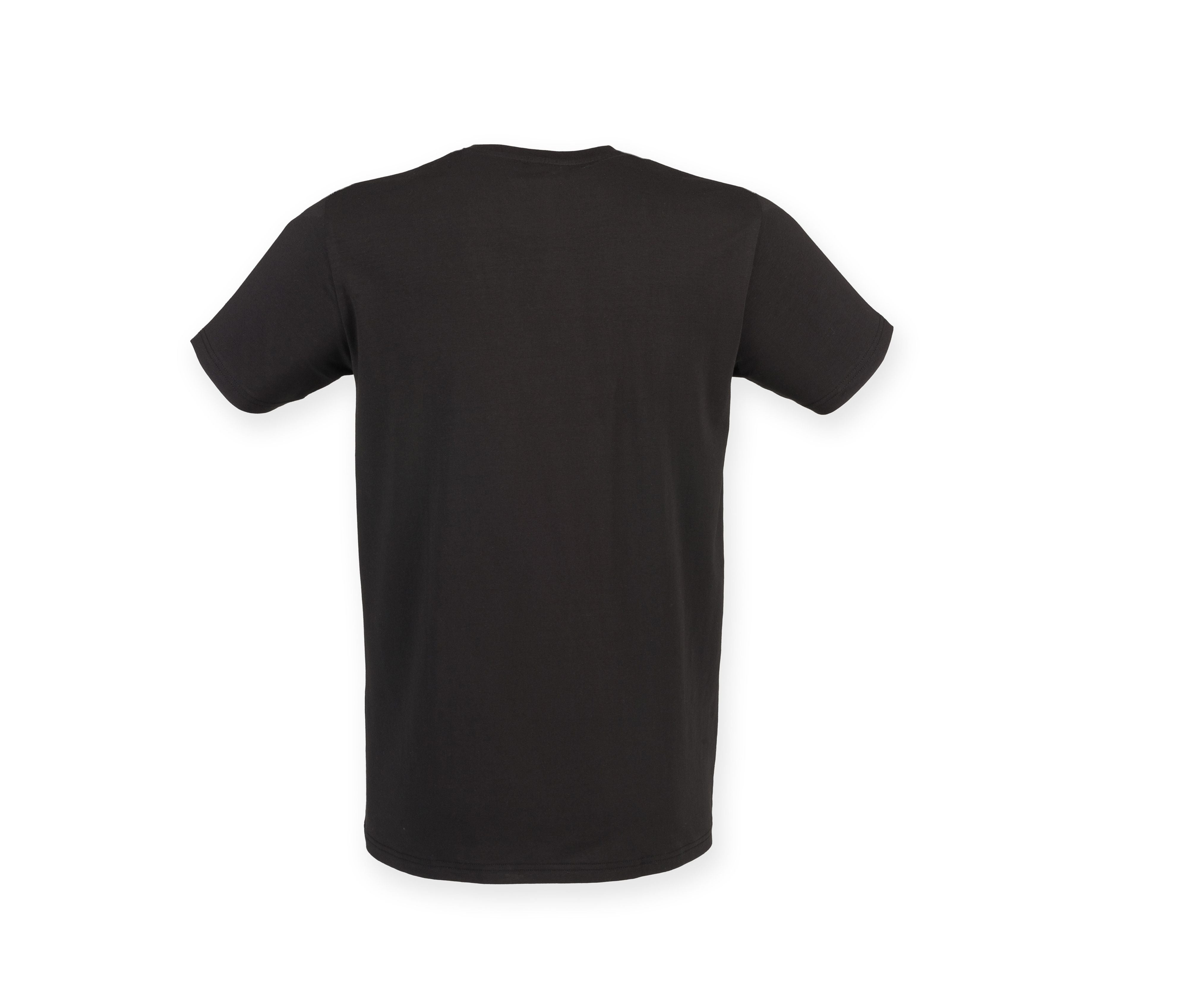 Tee-Shirt Stretch Homme - Black