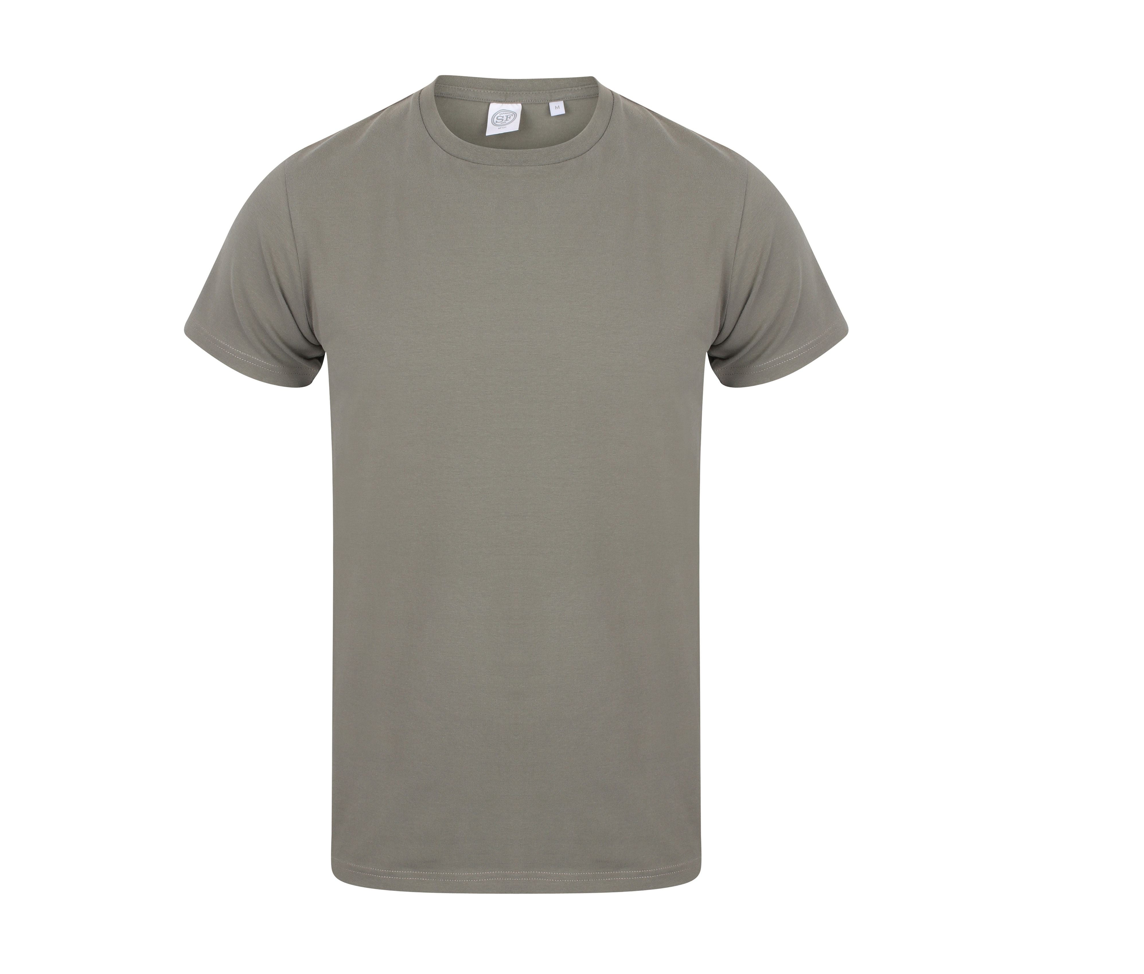 Tee-Shirt Stretch Homme - Khaki