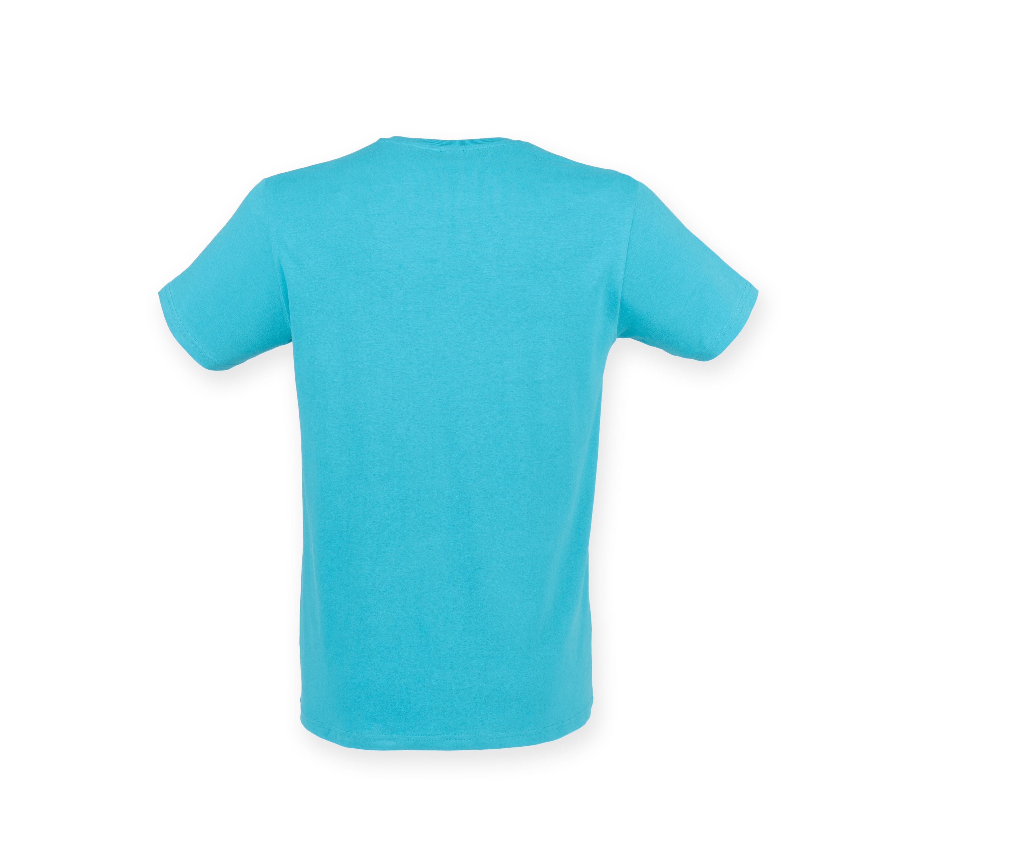 Tee-Shirt Stretch Homme - Surf Blue