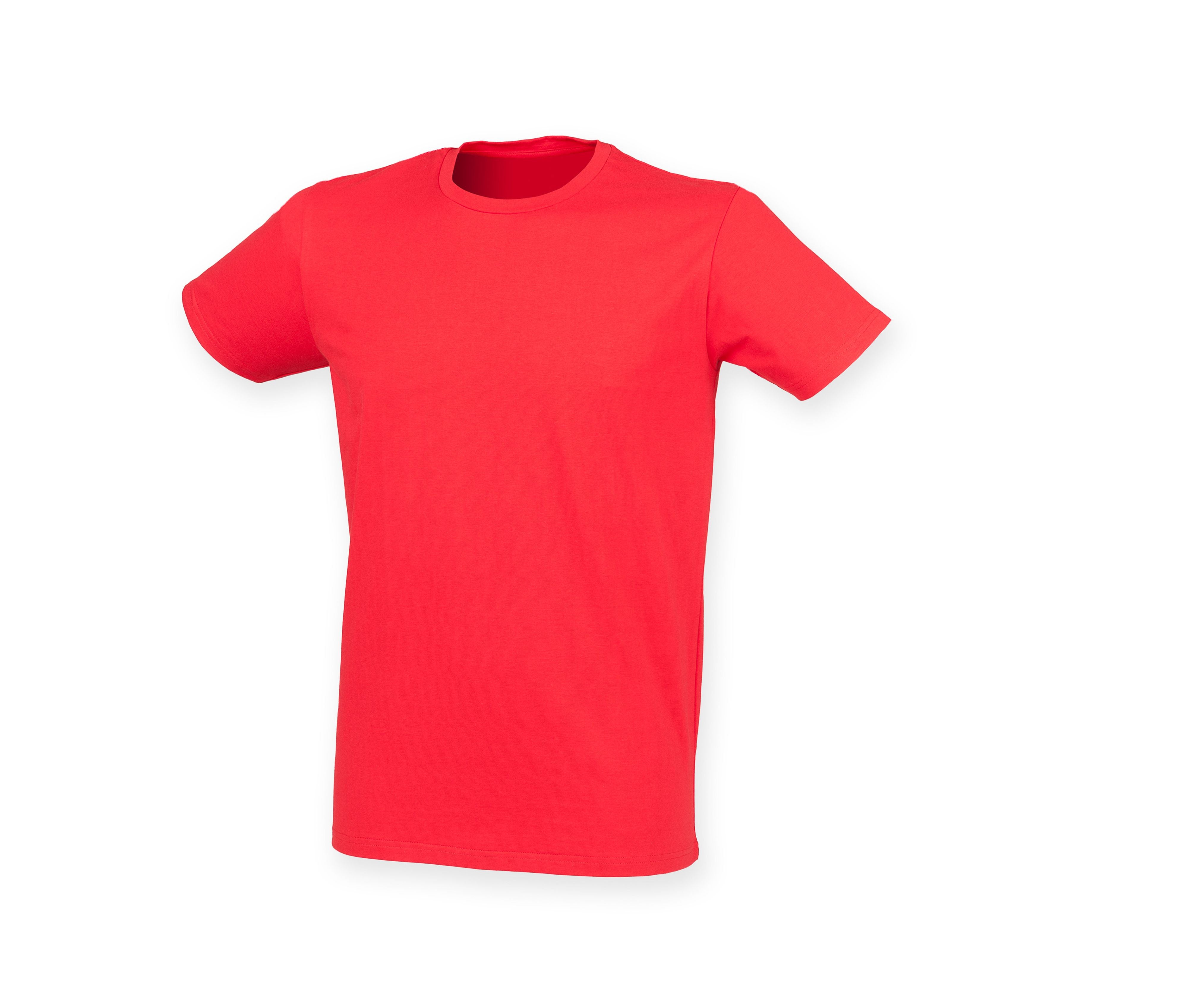 Tee-Shirt Stretch Homme - Bright Red