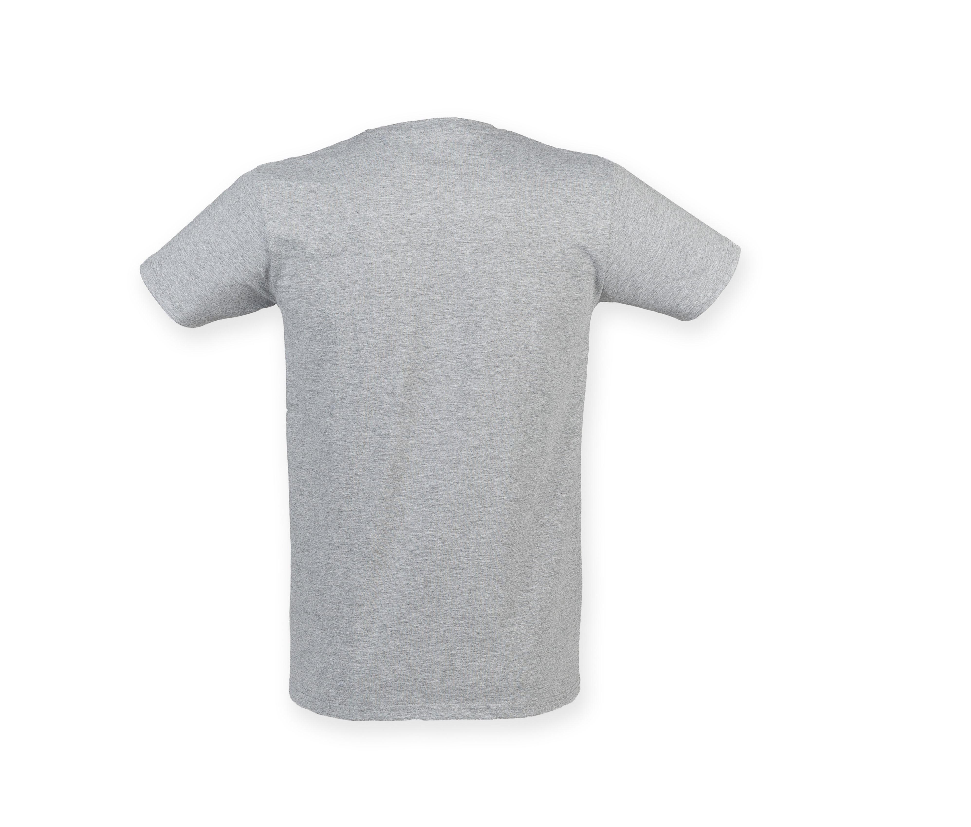Tee-Shirt Stretch Homme - Heather Grey