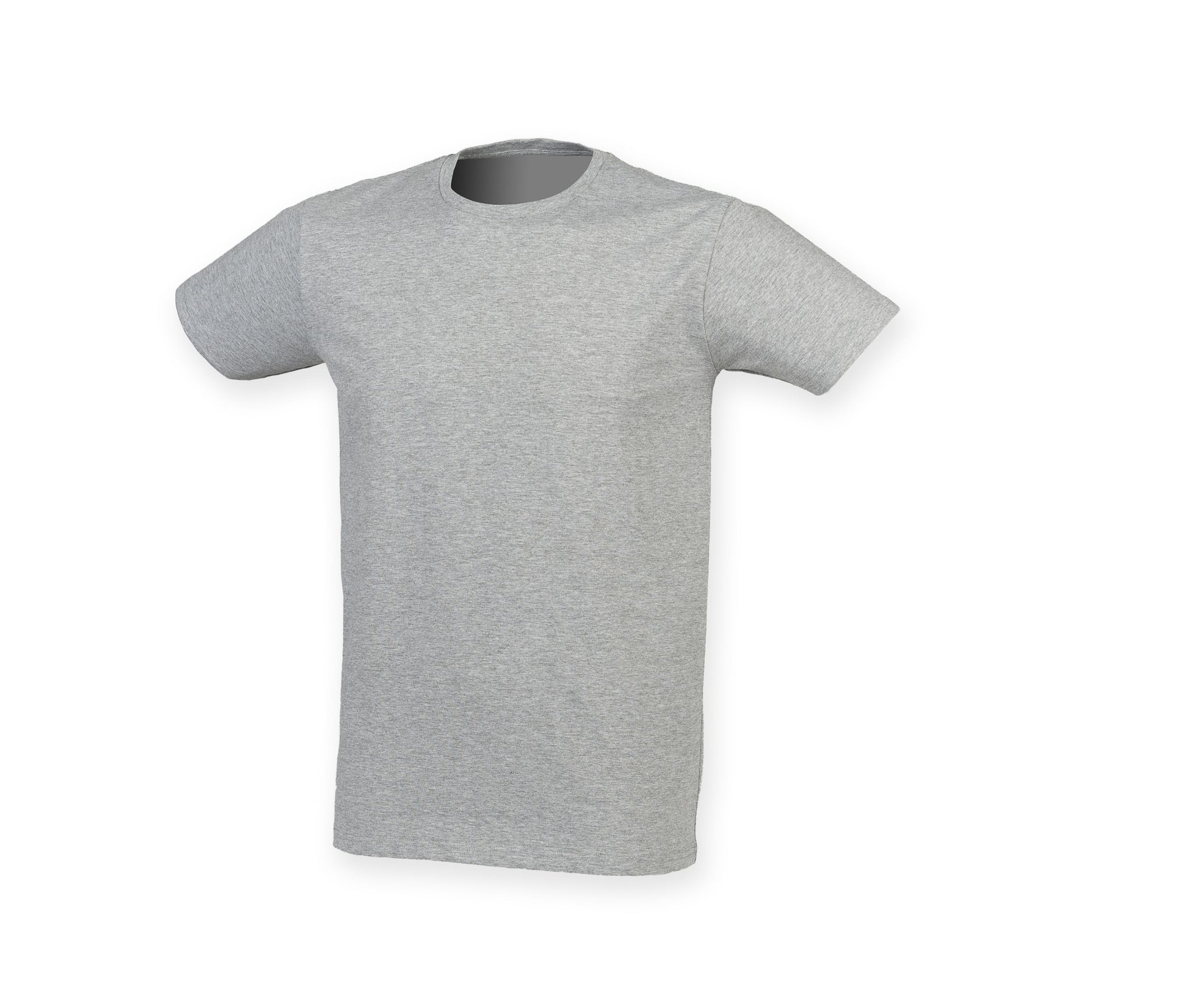 Tee-Shirt Stretch Homme - Heather Grey
