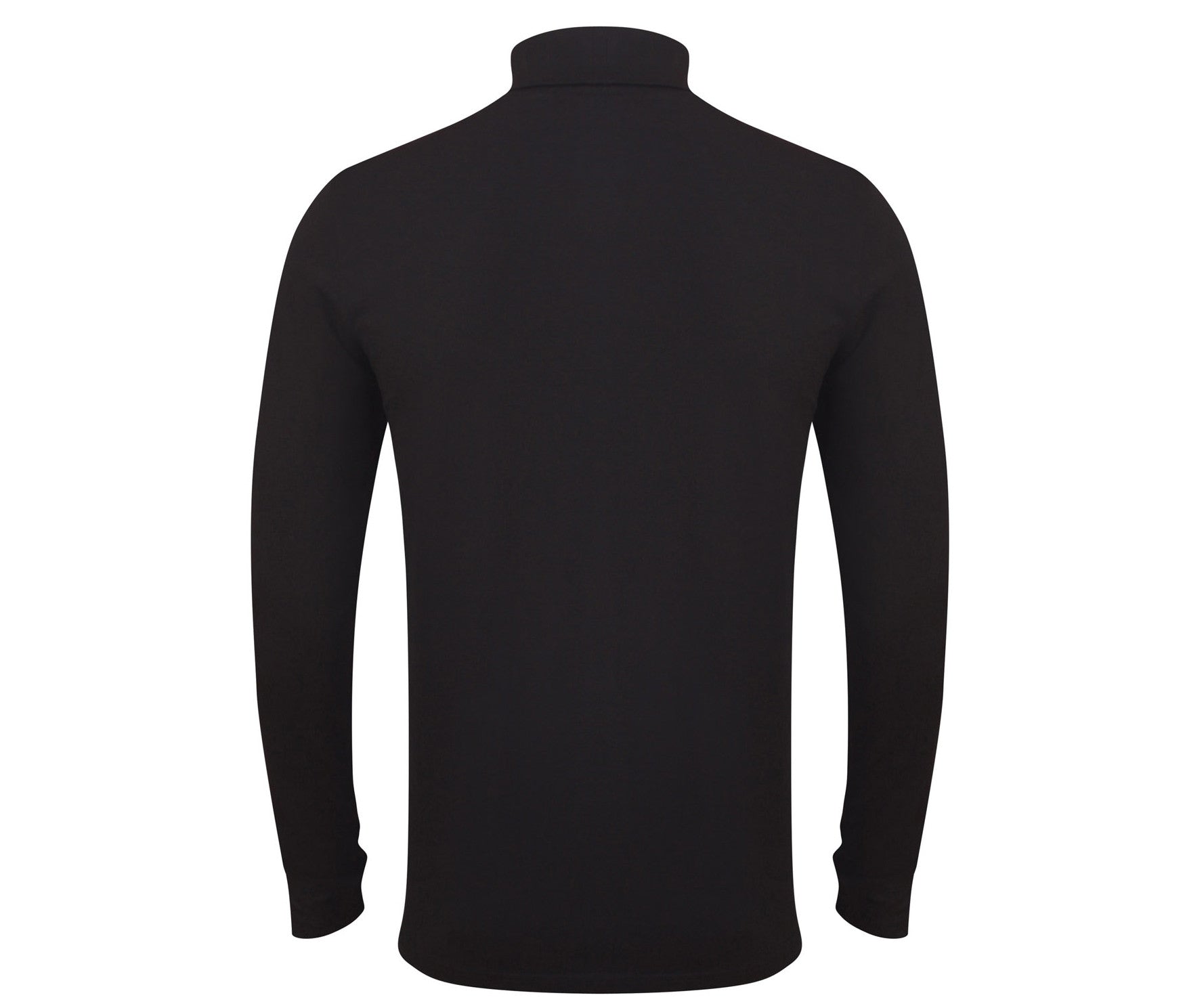 Tee-Shirt Col Roulé - Black