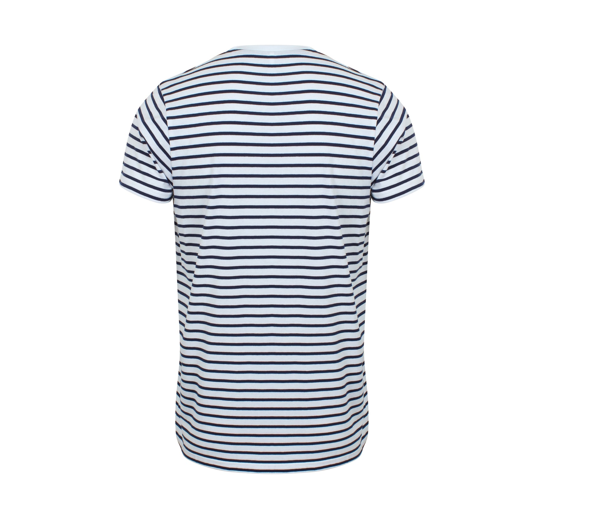 Tee-Shirt Marinière Unisexe - White/navy