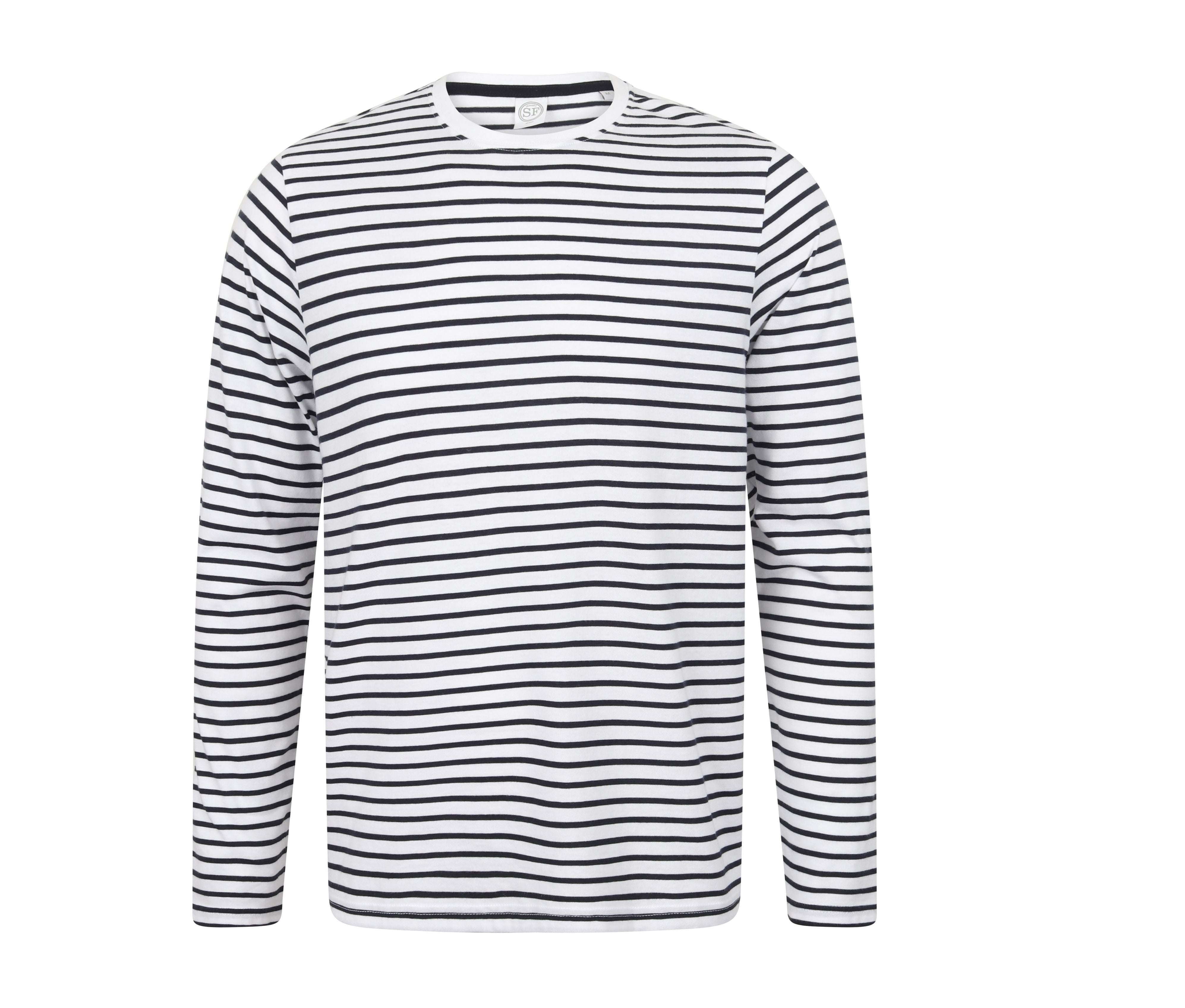 Tee-Shirt Marinière - White/oxford Navy