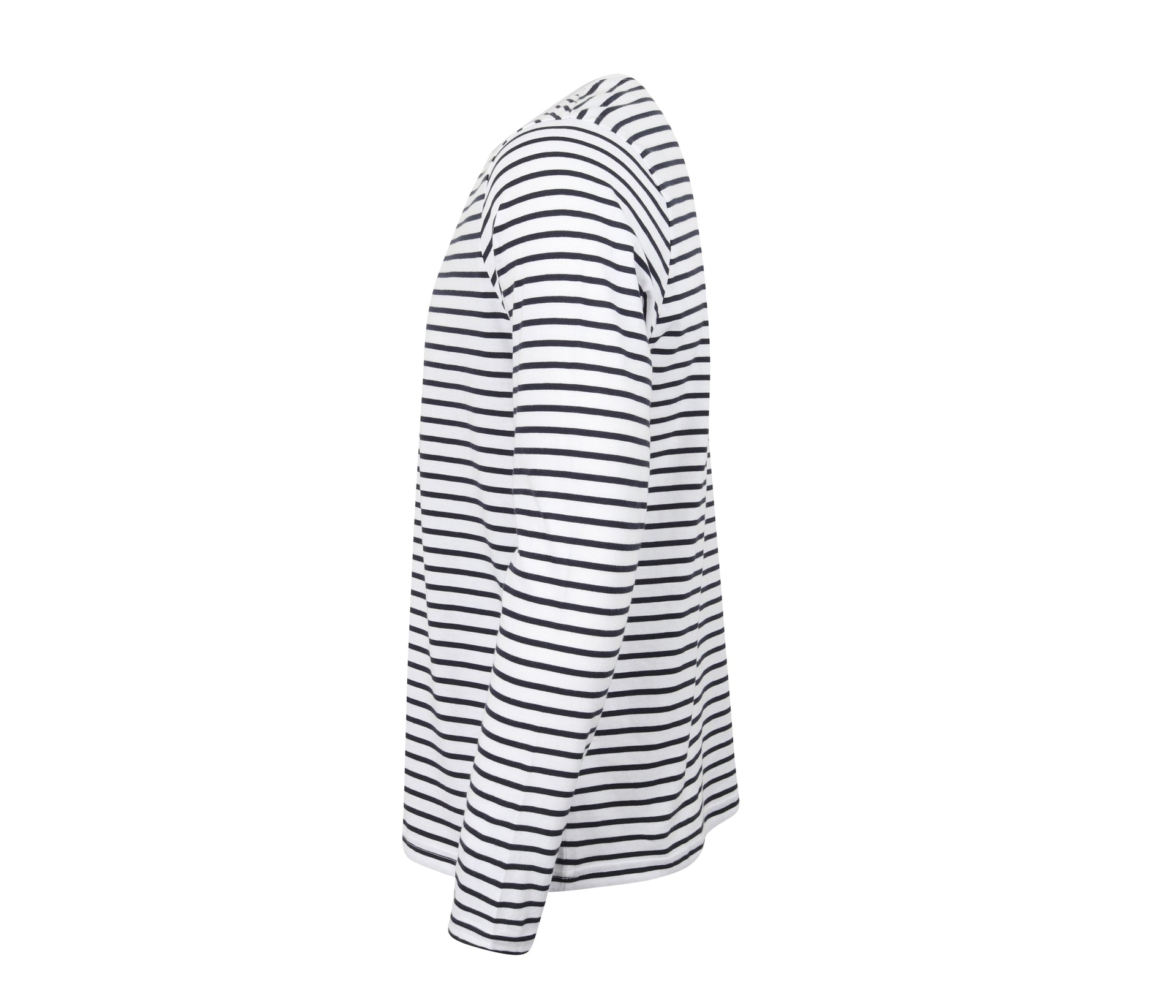 Tee-Shirt Marinière - White/oxford Navy
