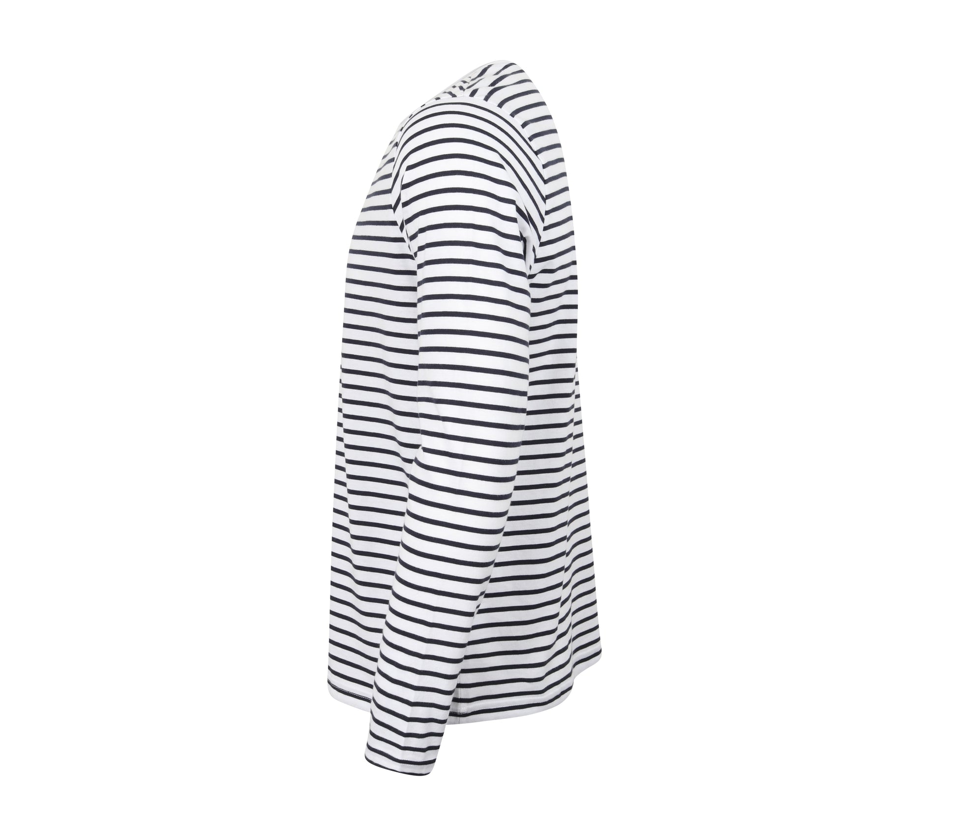 Tee-Shirt Marinière - White/oxford Navy