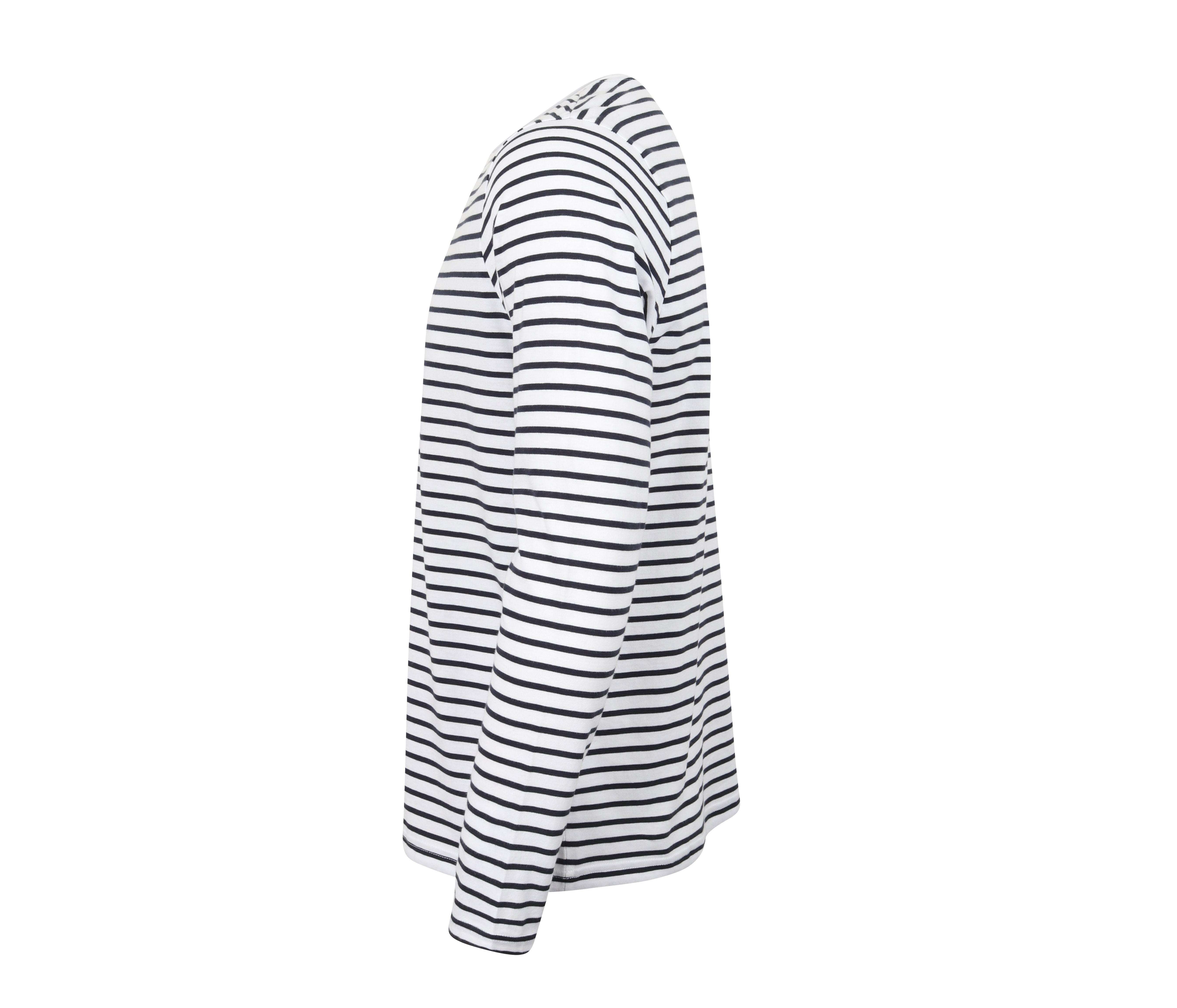 Tee-Shirt Marinière - White/oxford Navy