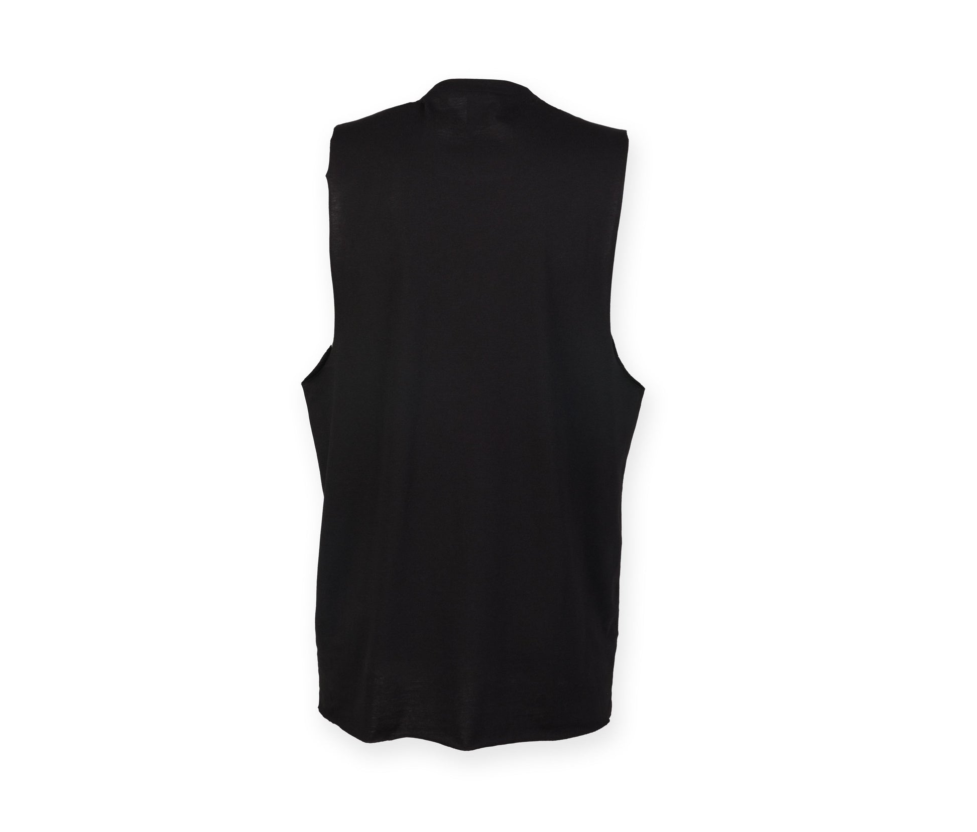 Débardeur Homme Emmanchures Échancrées - Black