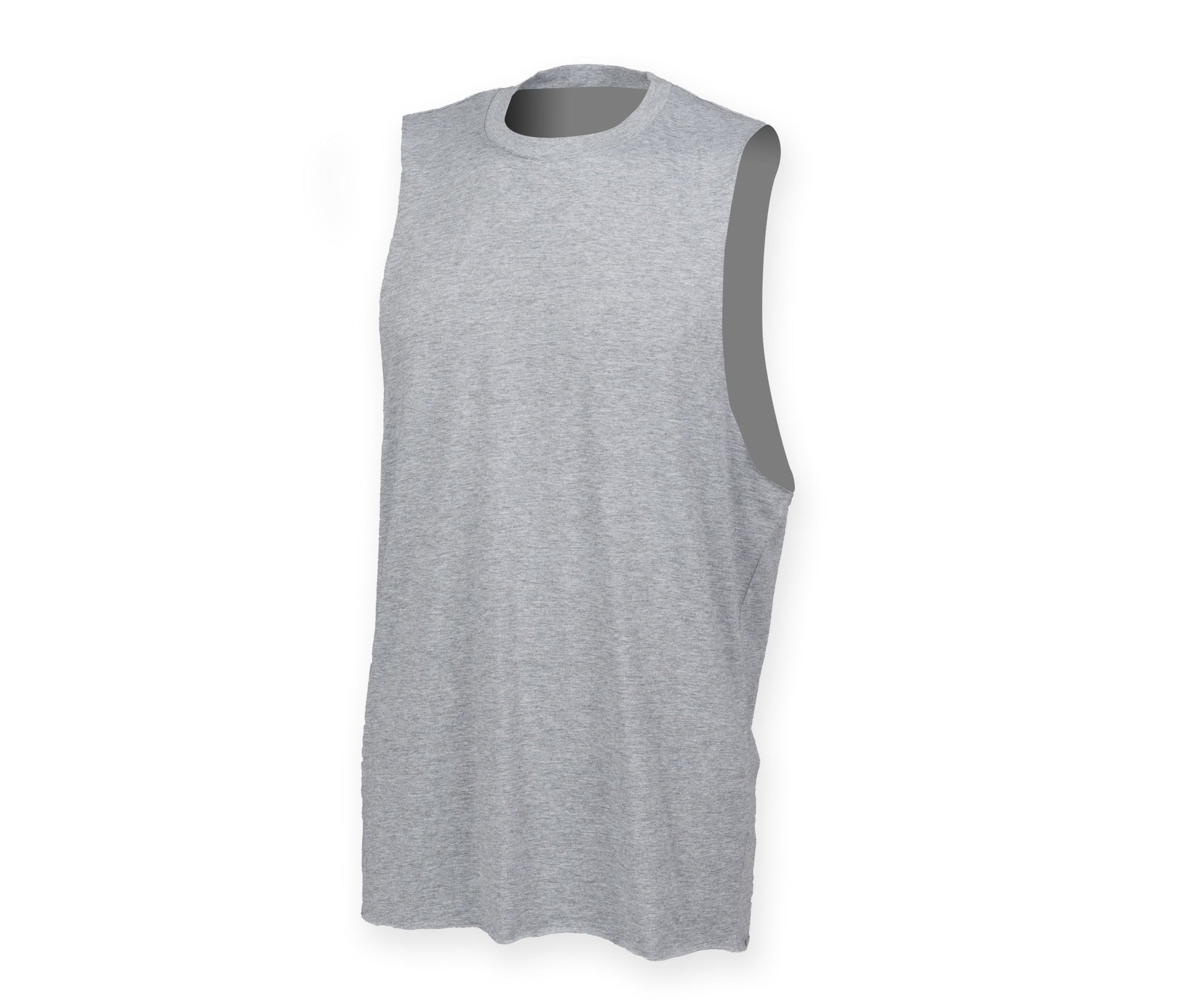 Débardeur Homme Emmanchures Échancrées - Heather Grey