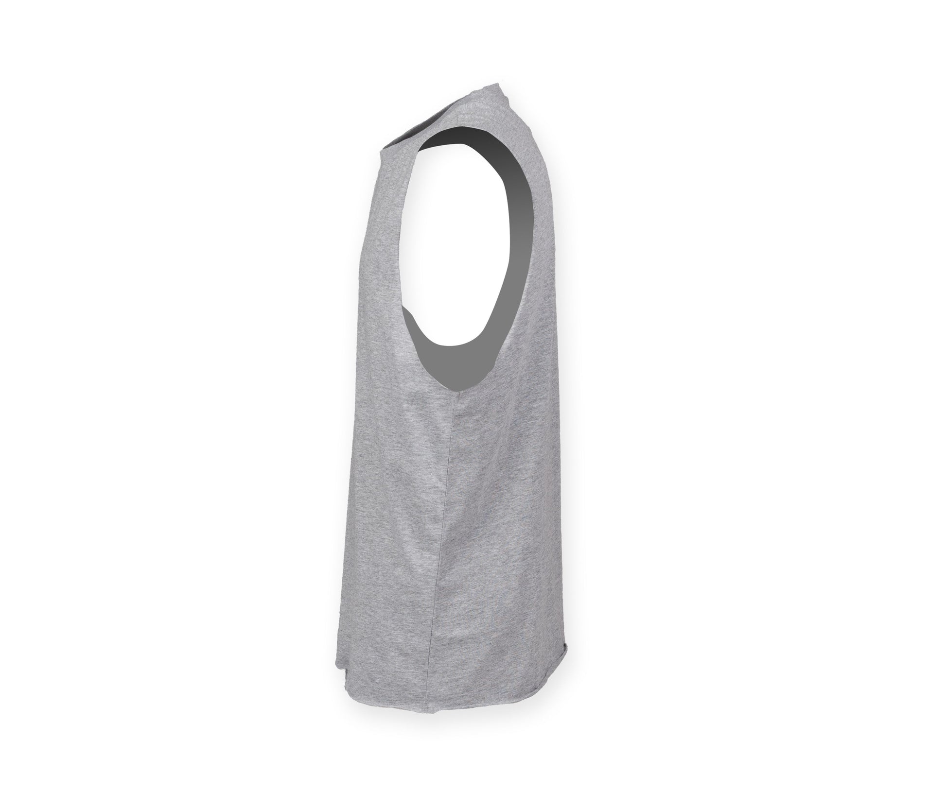Débardeur Homme Emmanchures Échancrées - Heather Grey