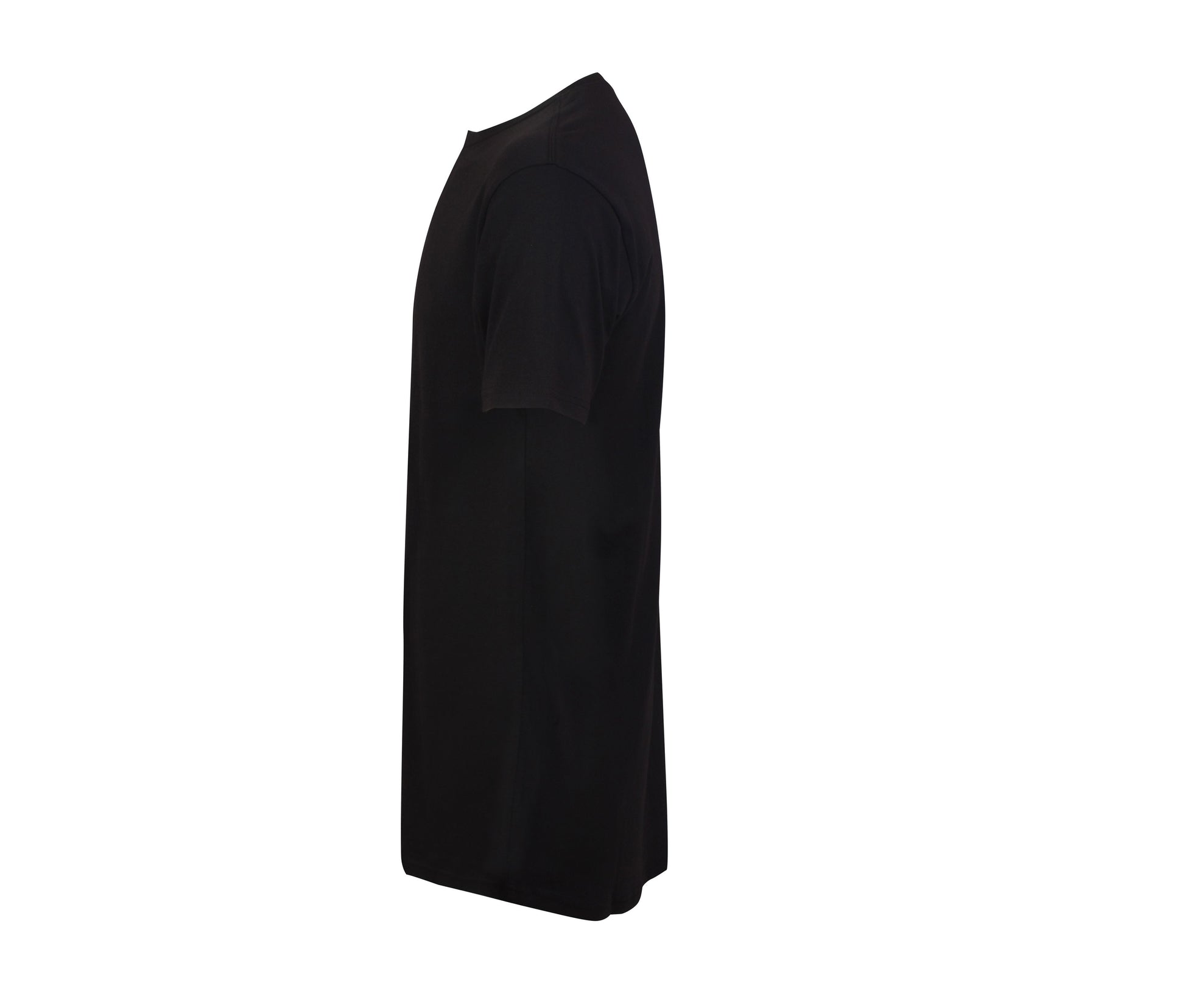 Tee-Shirt Long Homme - Black