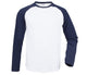 White/oxford Navy