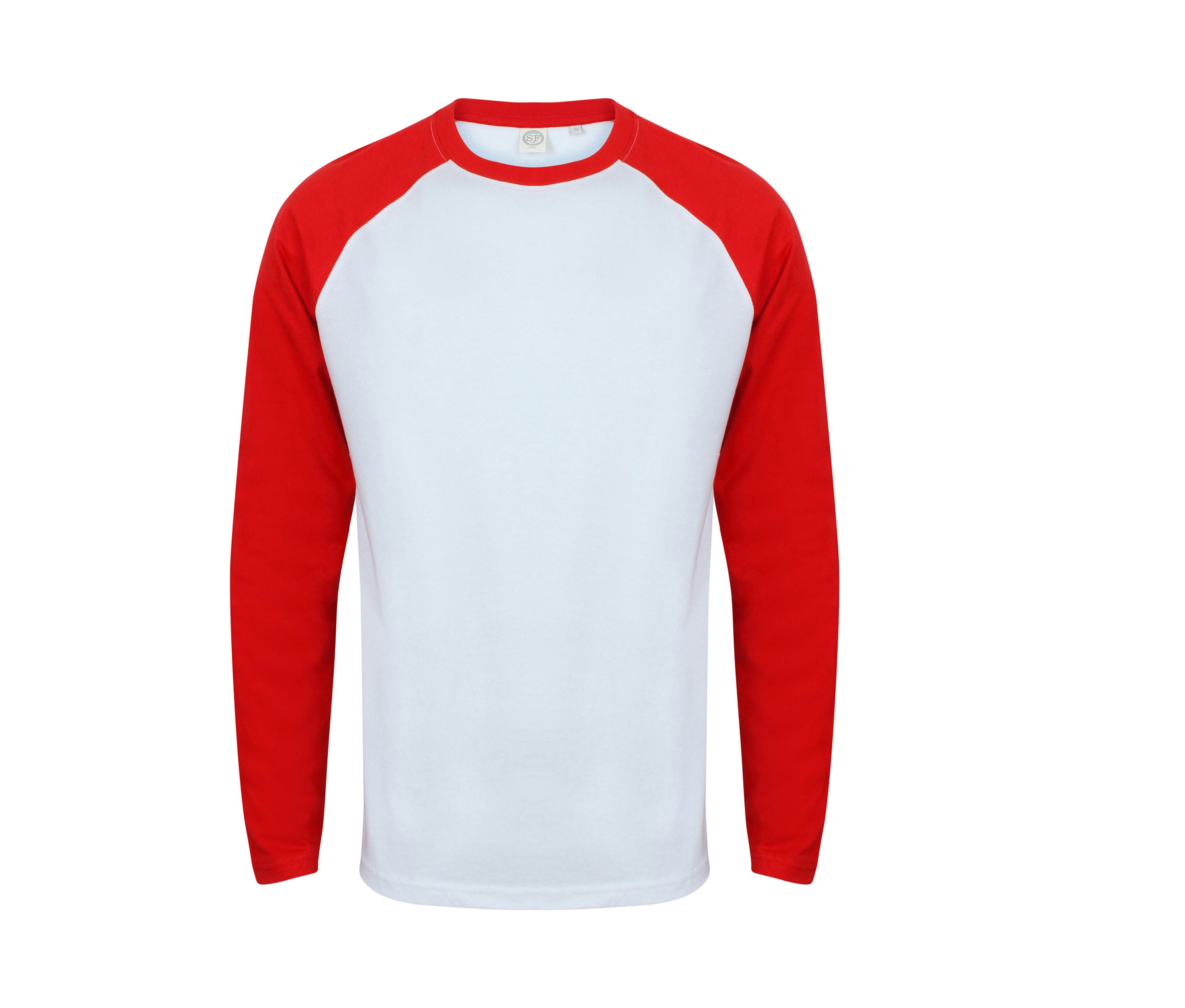 Tee-Shirt Baseball Manches Longues - White/red