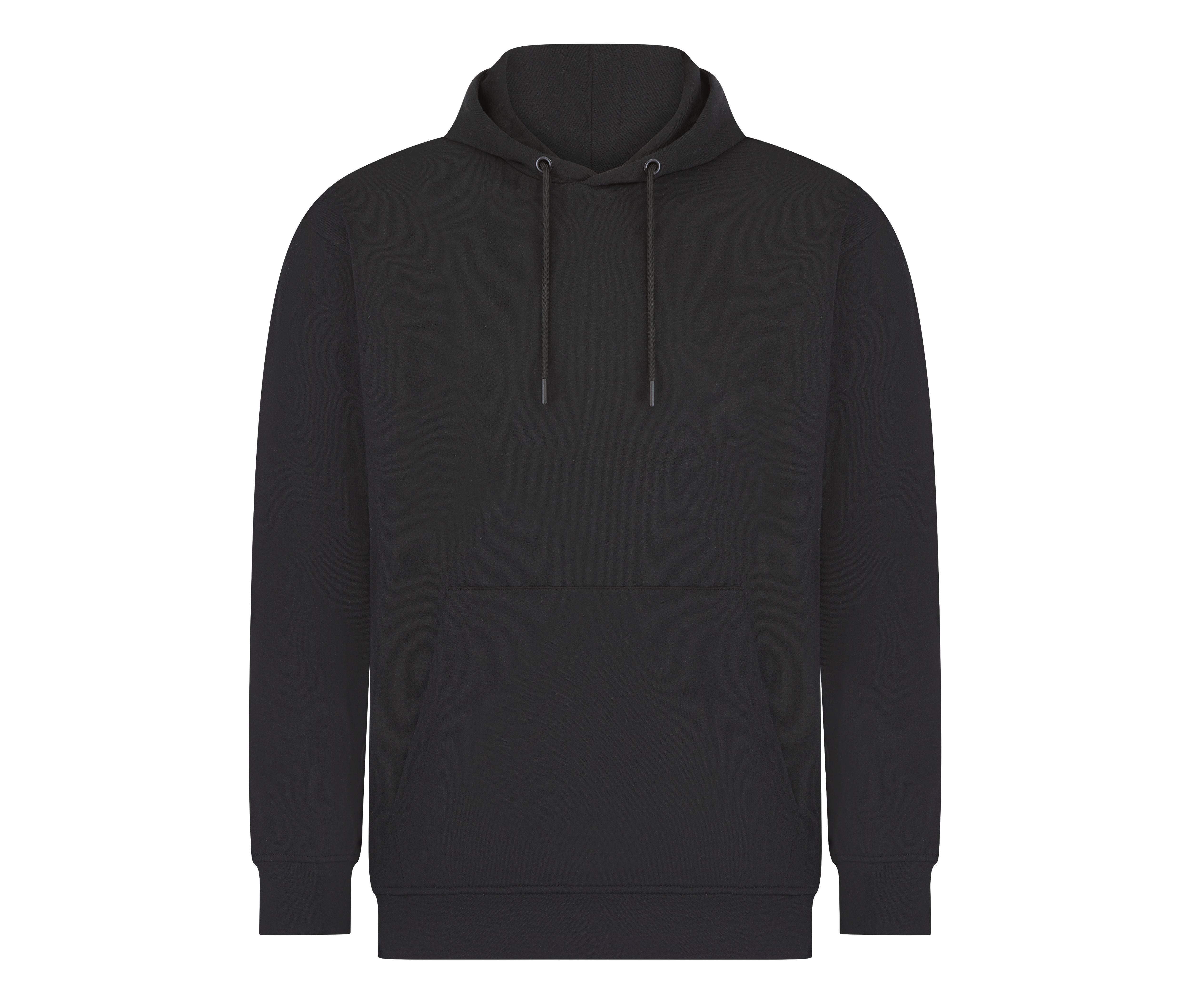 Sweat à Capuche Écoresponsable - Black
