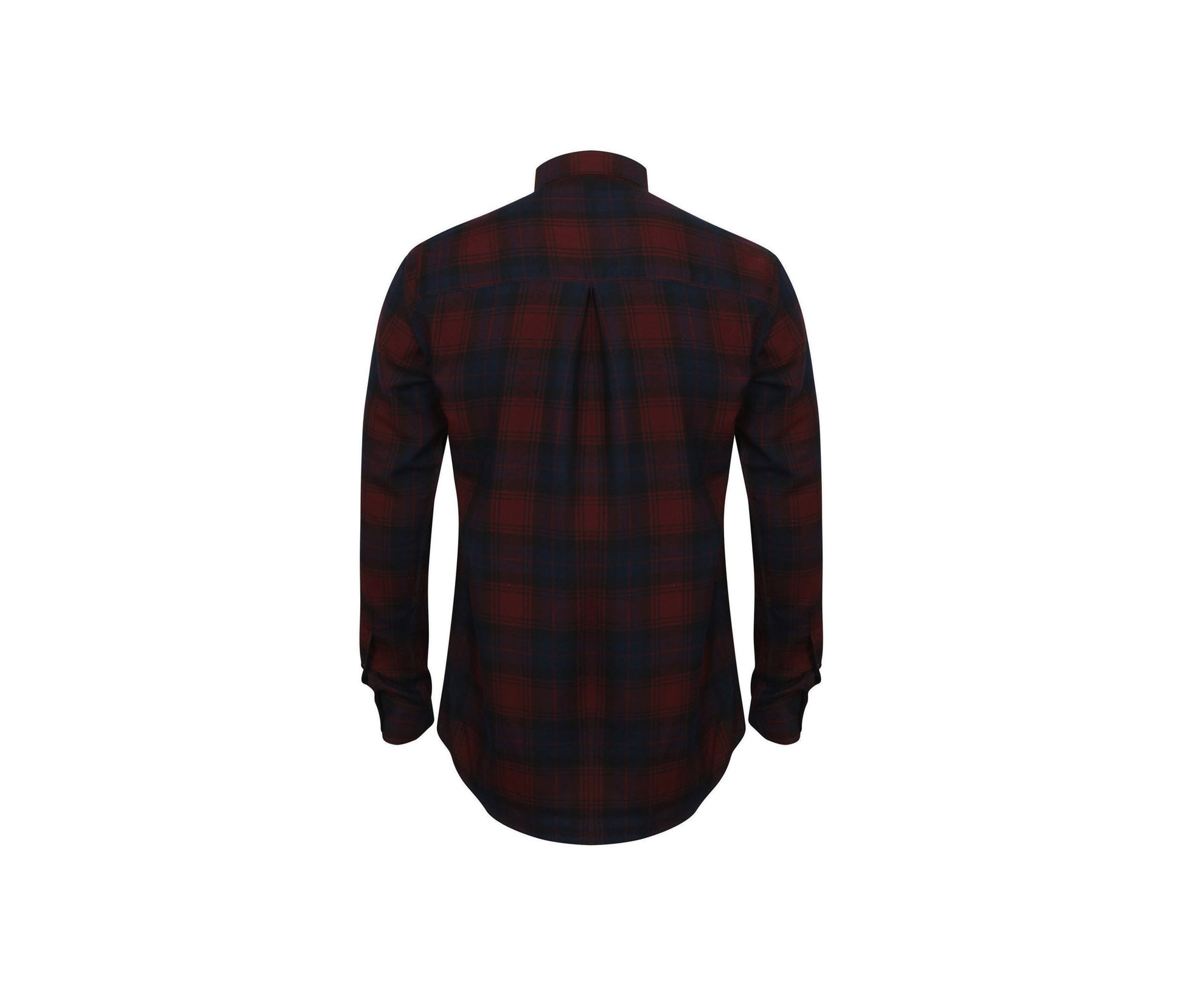 Chemise Décontractée à Carreaux - Burgundy/check