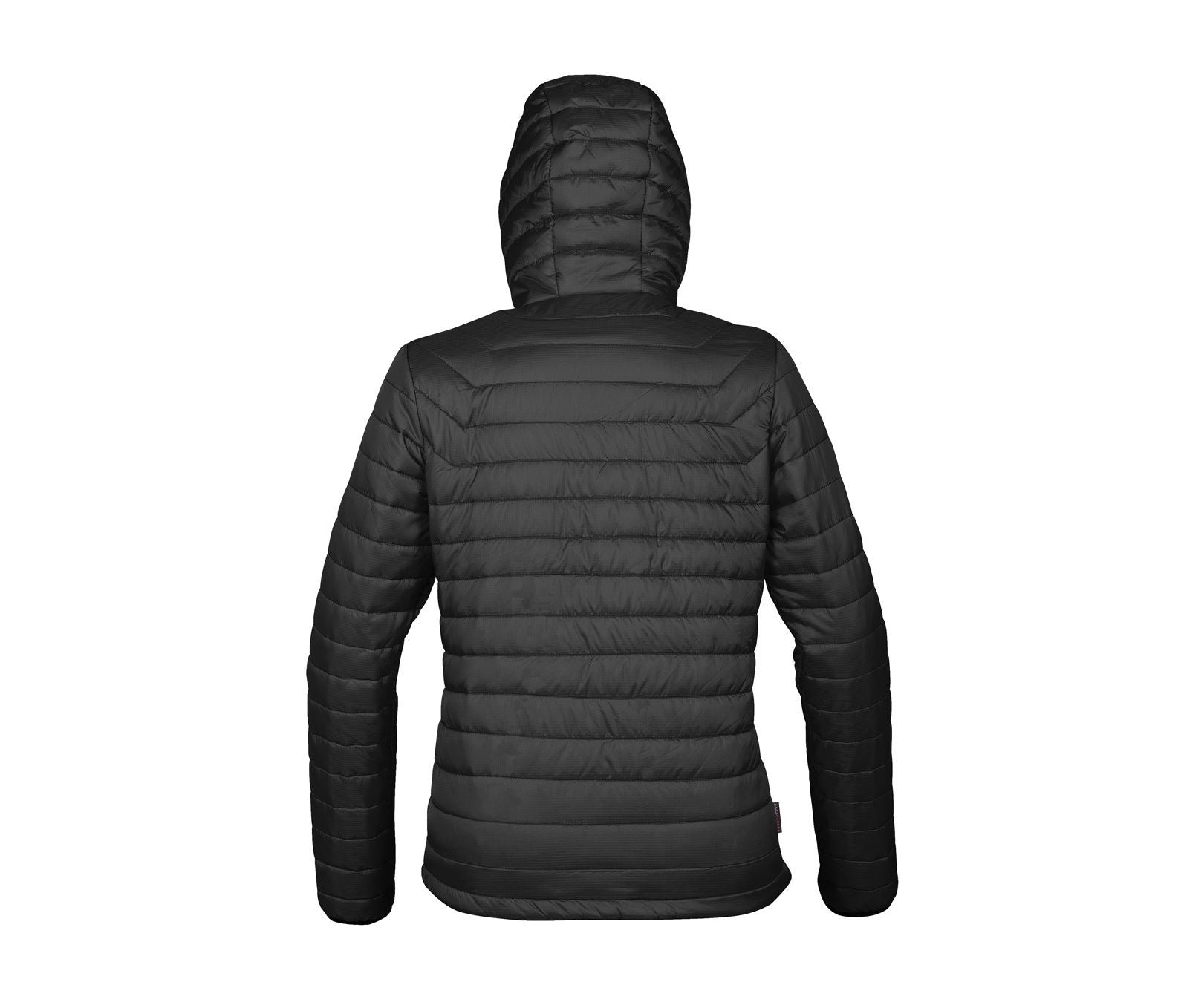 Doudoune à Capuche Femme - Black / True Red