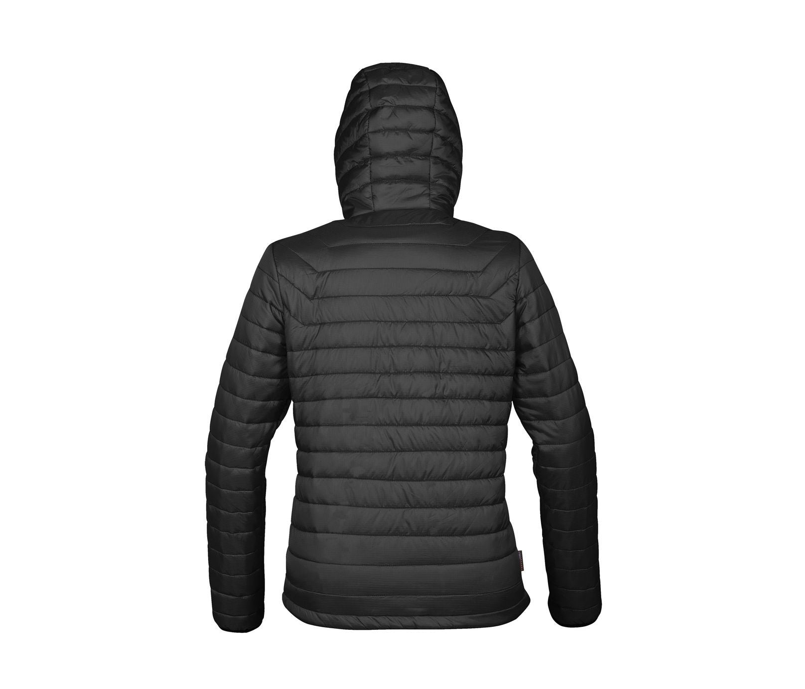 Doudoune à Capuche Femme - Black / Charcoal